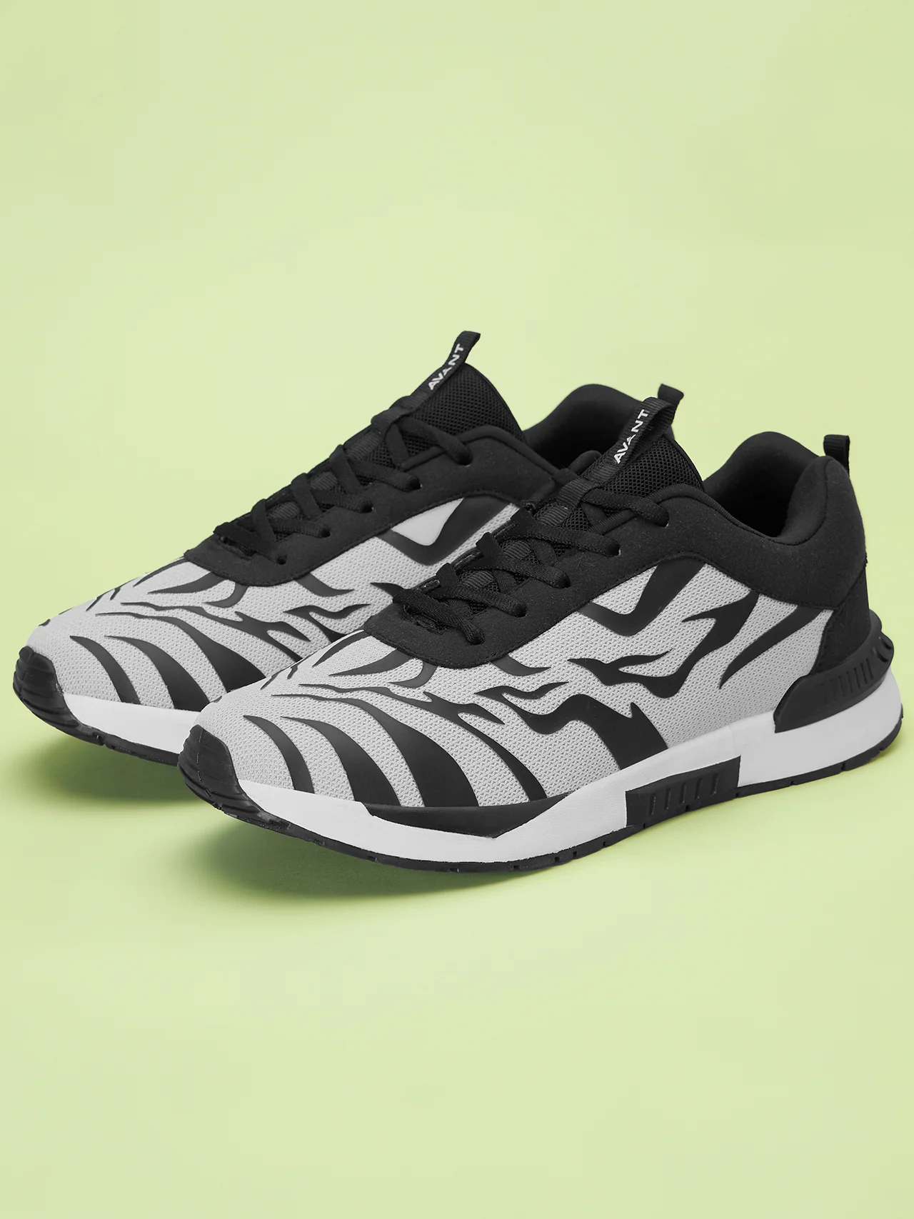 Avant Men's Swag Sneaker Shoes - Black / Grey - Image 5