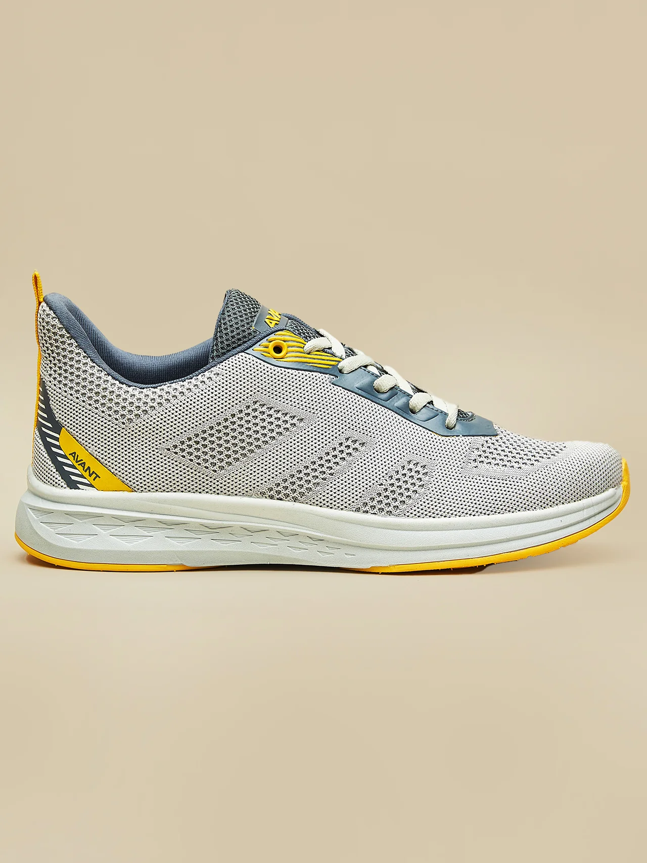 Avant Men's Swift Running & Training Shoes, Grey - Image 3