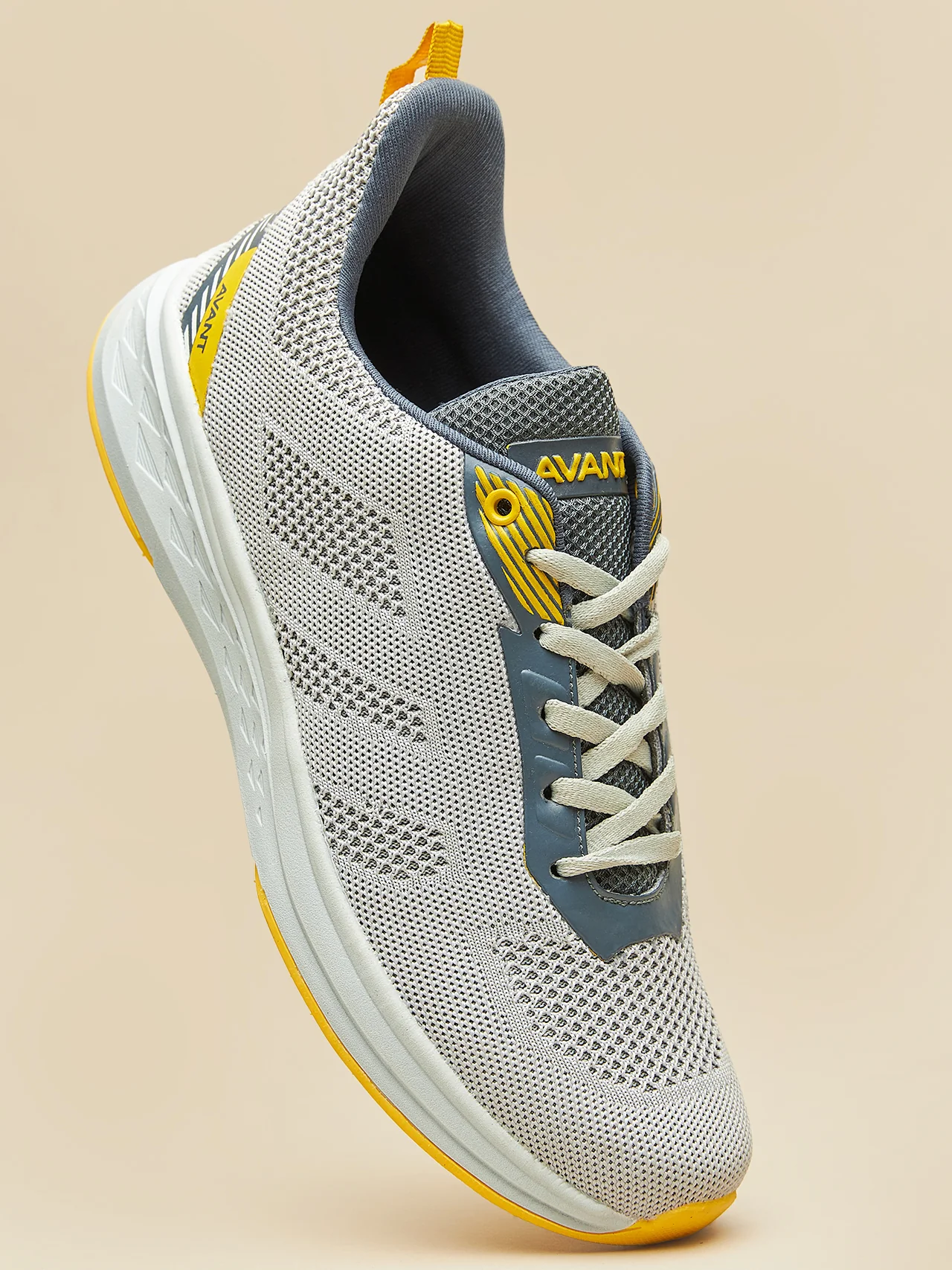 Avant Men's Swift Running & Training Shoes, Grey - Image 4
