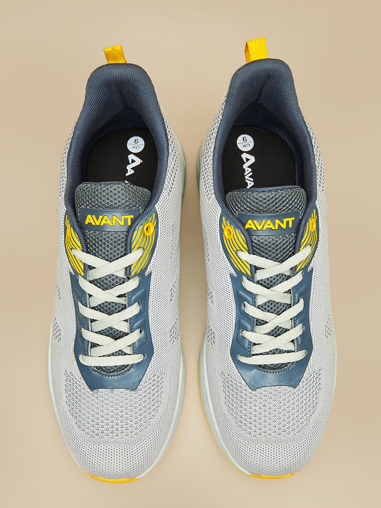 Avant Men's Swift Running & Training Shoes, Grey - Image 8
