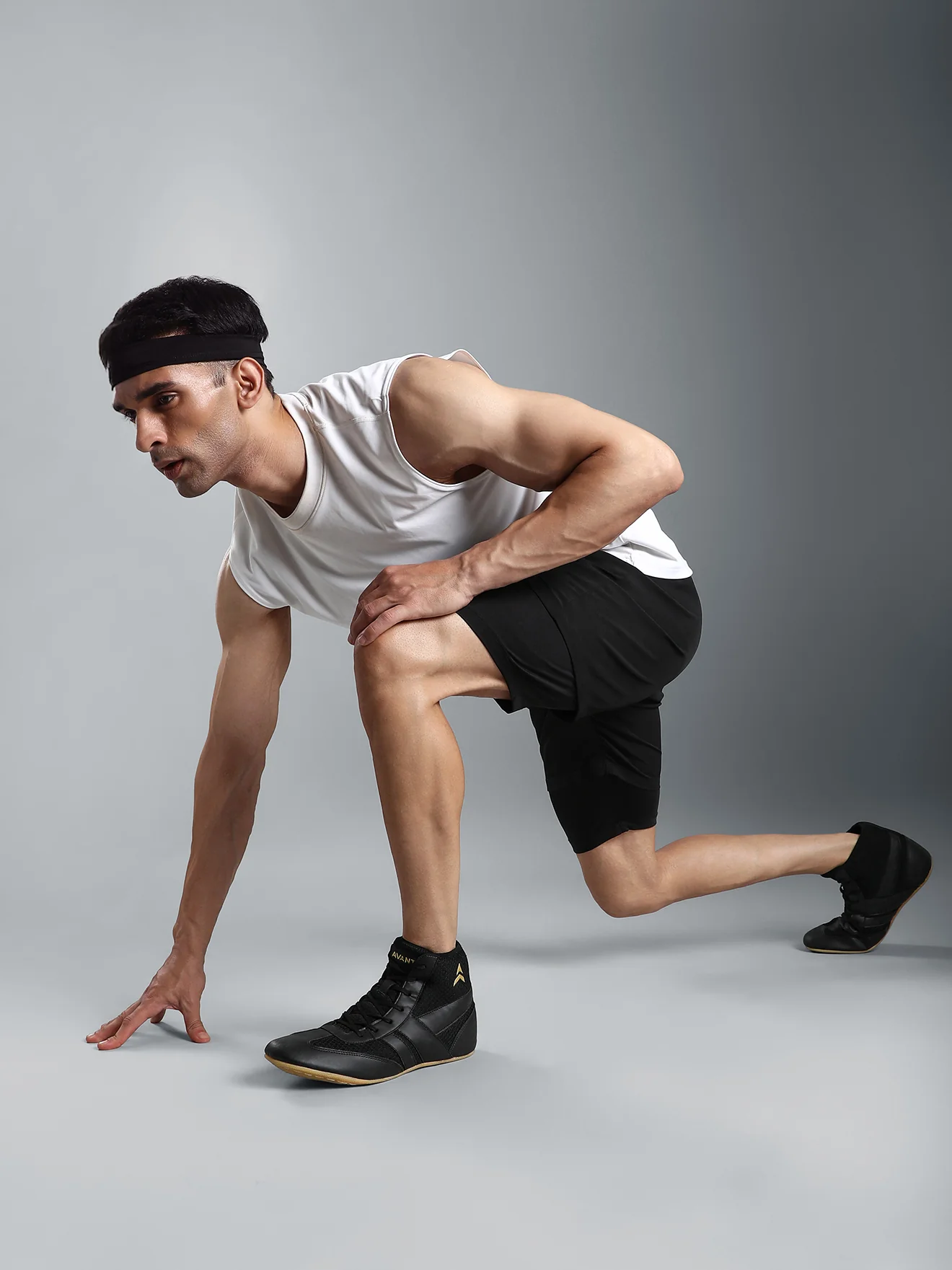 Avant Men's Raider Kabaddi Shoes - Black - Image 2