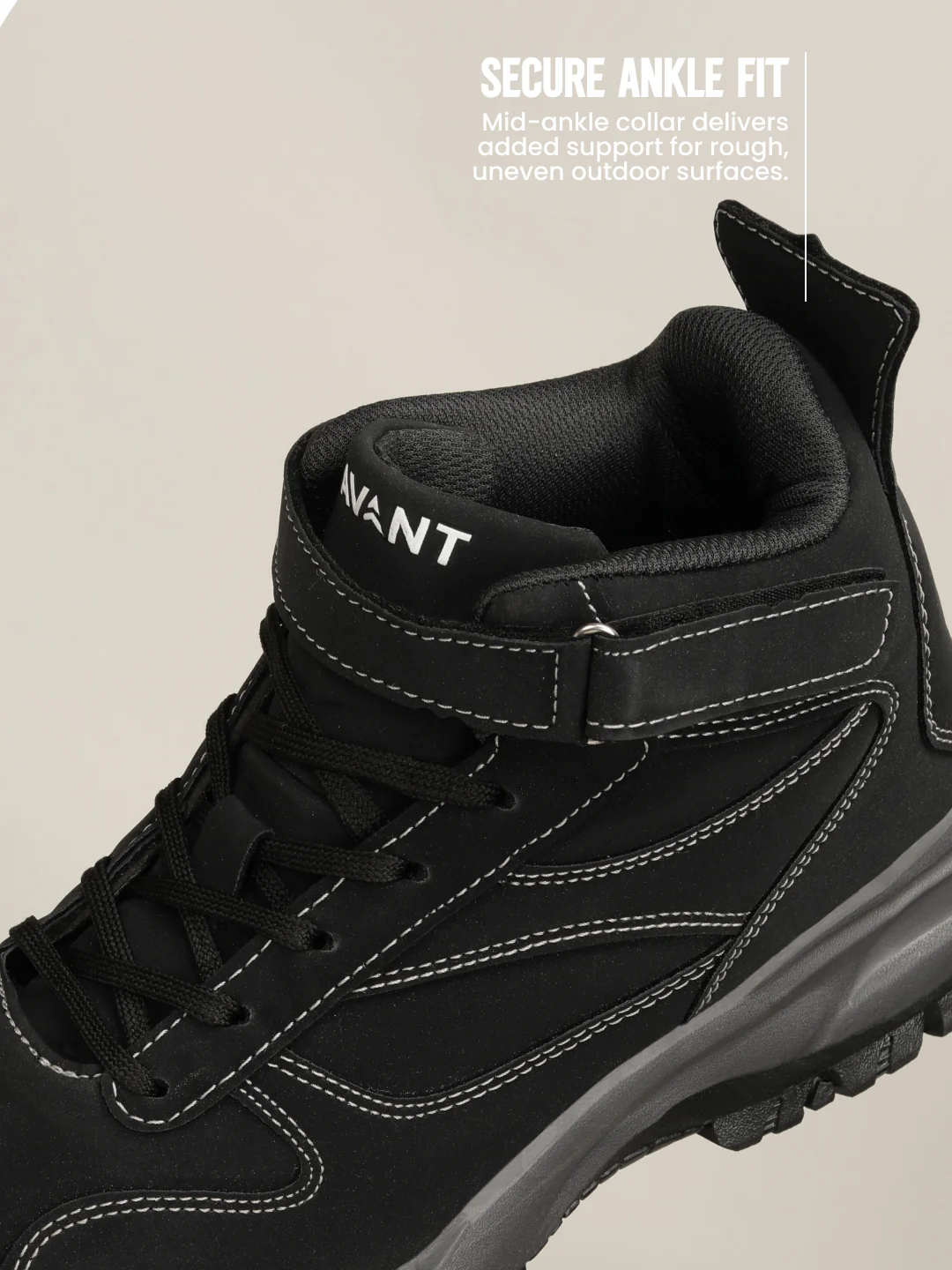 Avant Men’s Thar Outdoor Shoes - Black - Image 6