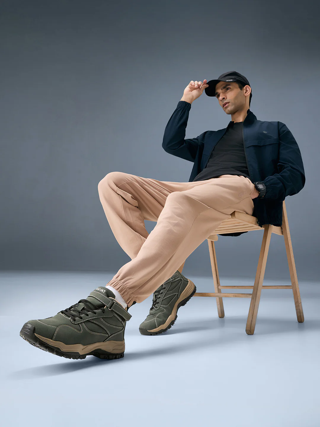 Avant Men’s Thar Outdoor Shoes - Olive - Image 2