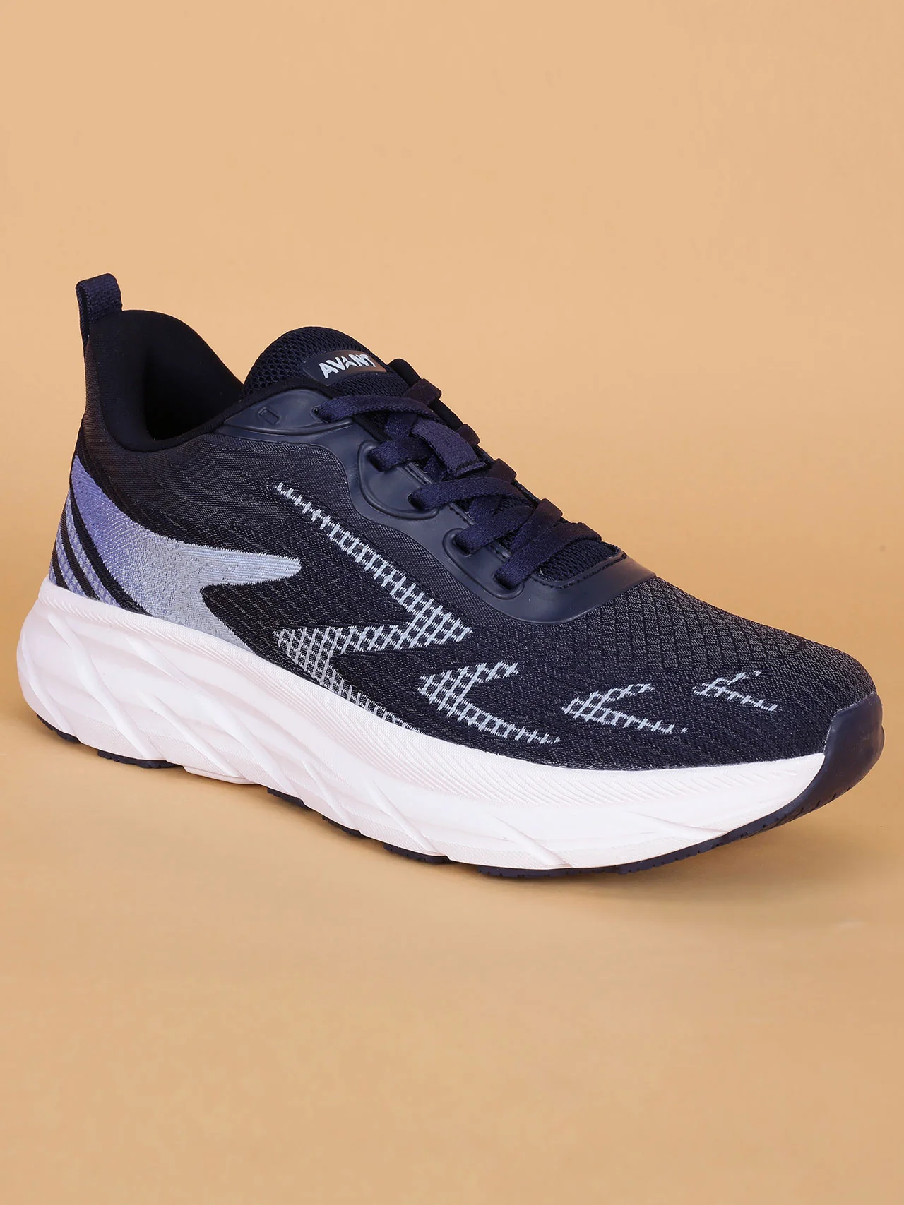 Avant Men's Thrust Running Shoes - Navy Blue - Image 3