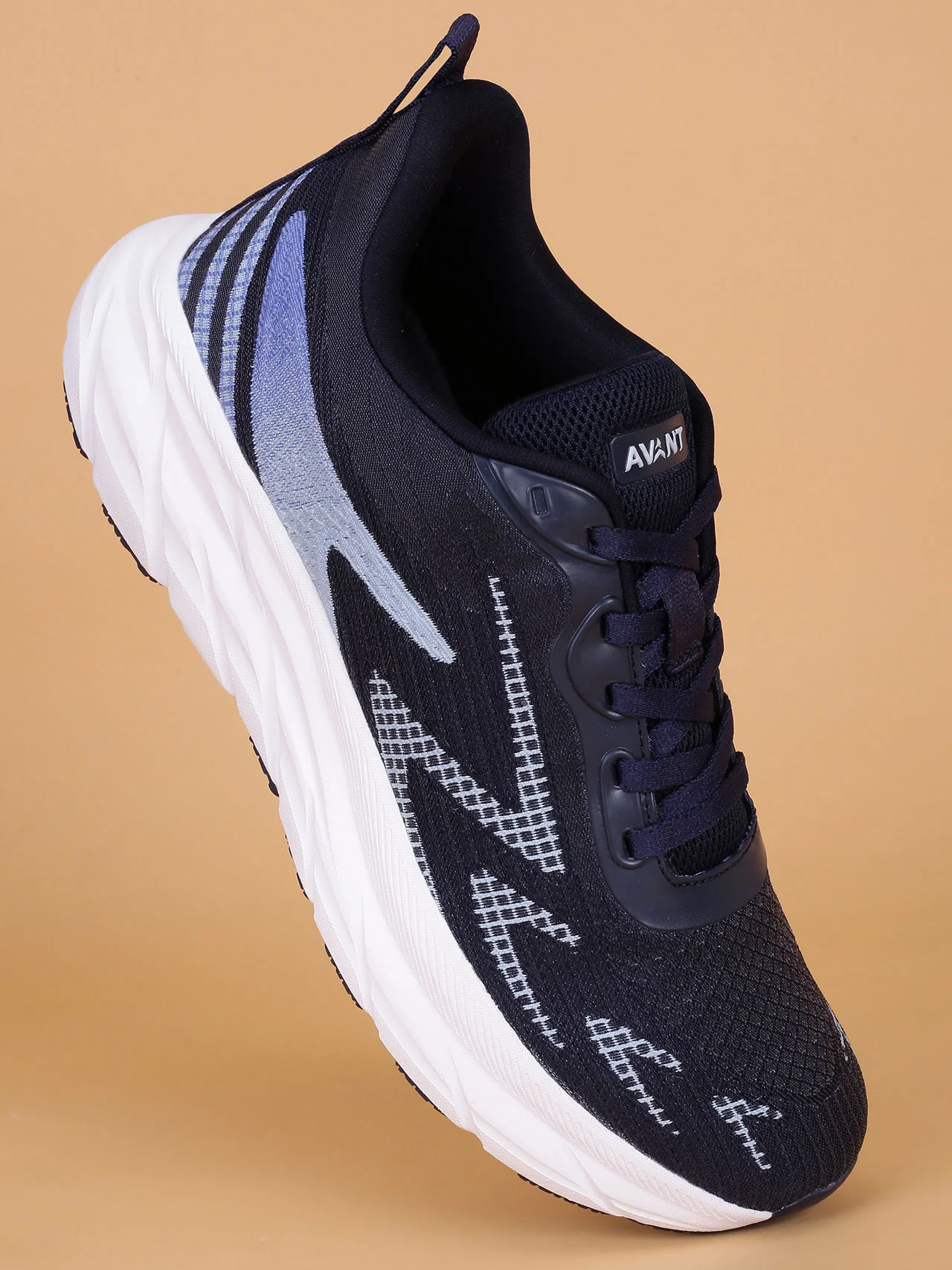 Avant Men's Thrust Running Shoes - Navy Blue - Image 4
