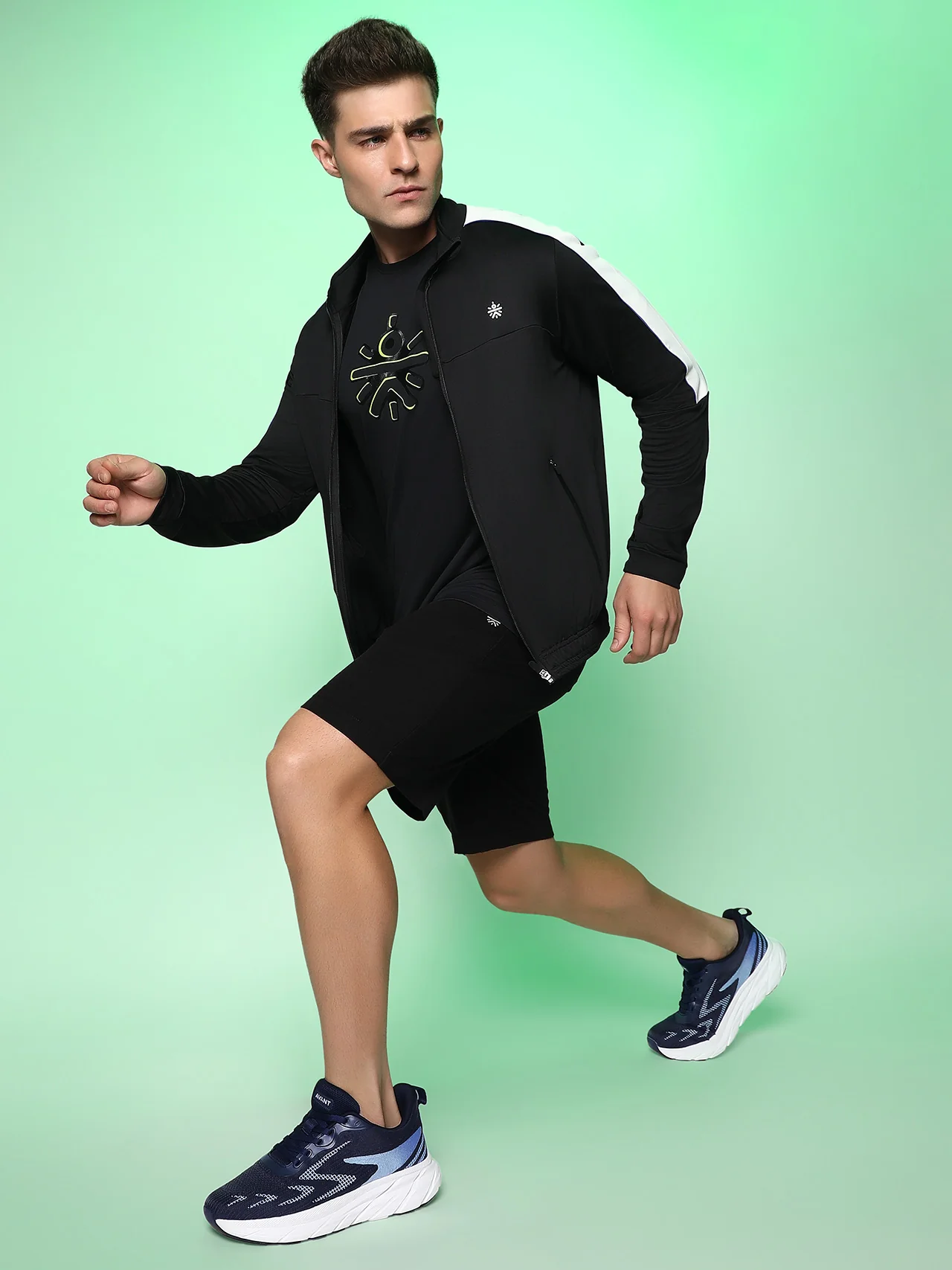 Avant Men's Thrust Running Shoes - Navy Blue - Image 7
