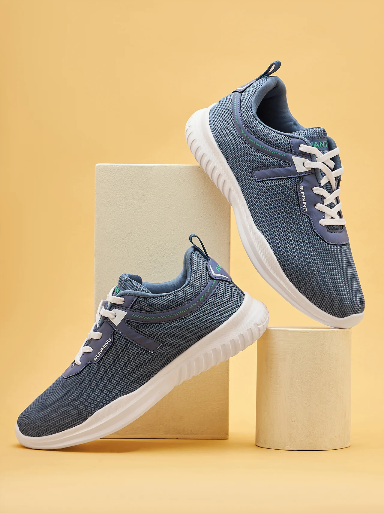 Avant Men's Trace Walking Shoes-Blue - Image 3