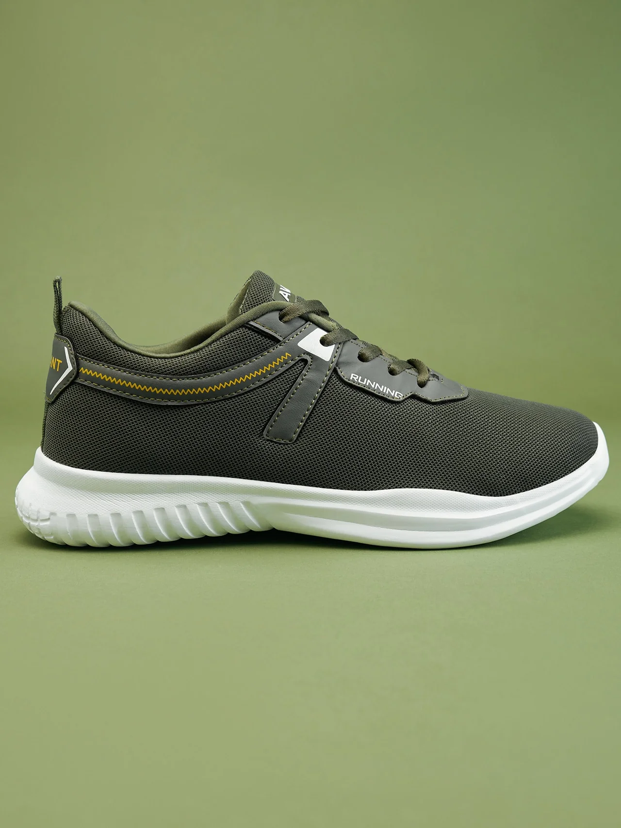 Avant Men's Trace Walking Shoes-Olive - Image 3