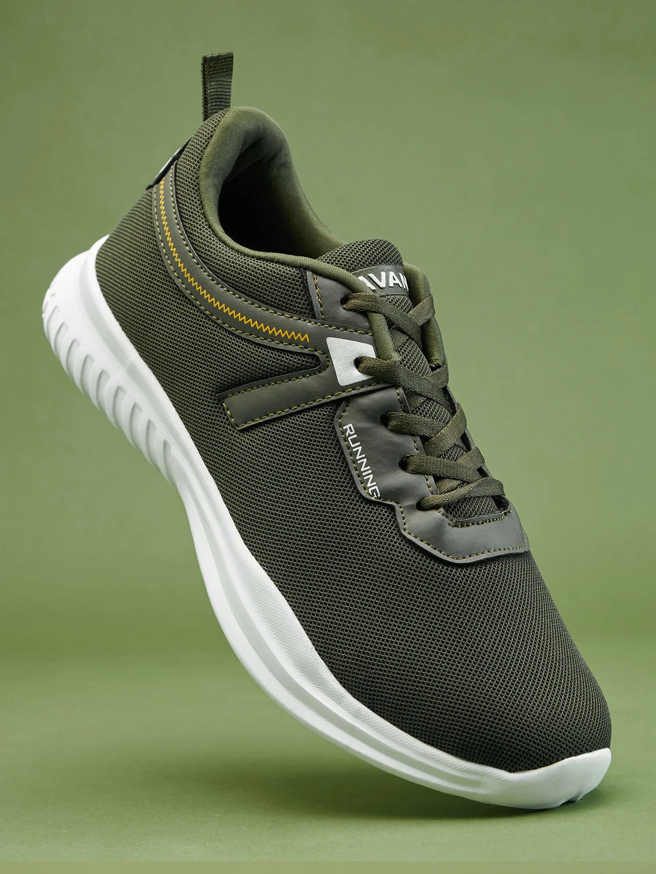 Avant Men's Trace Walking Shoes-Olive - Image 4