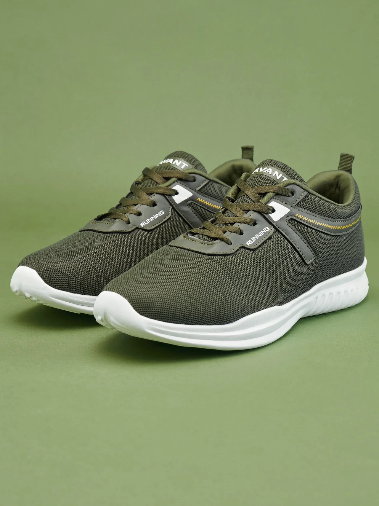 Avant Men's Trace Walking Shoes-Olive - Image 5