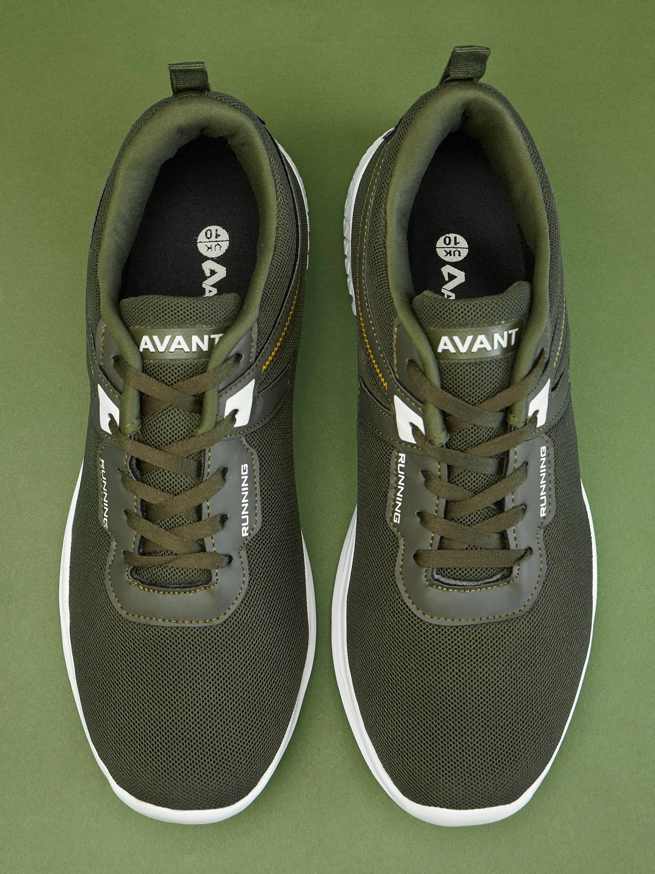 Avant Men's Trace Walking Shoes-Olive - Image 8