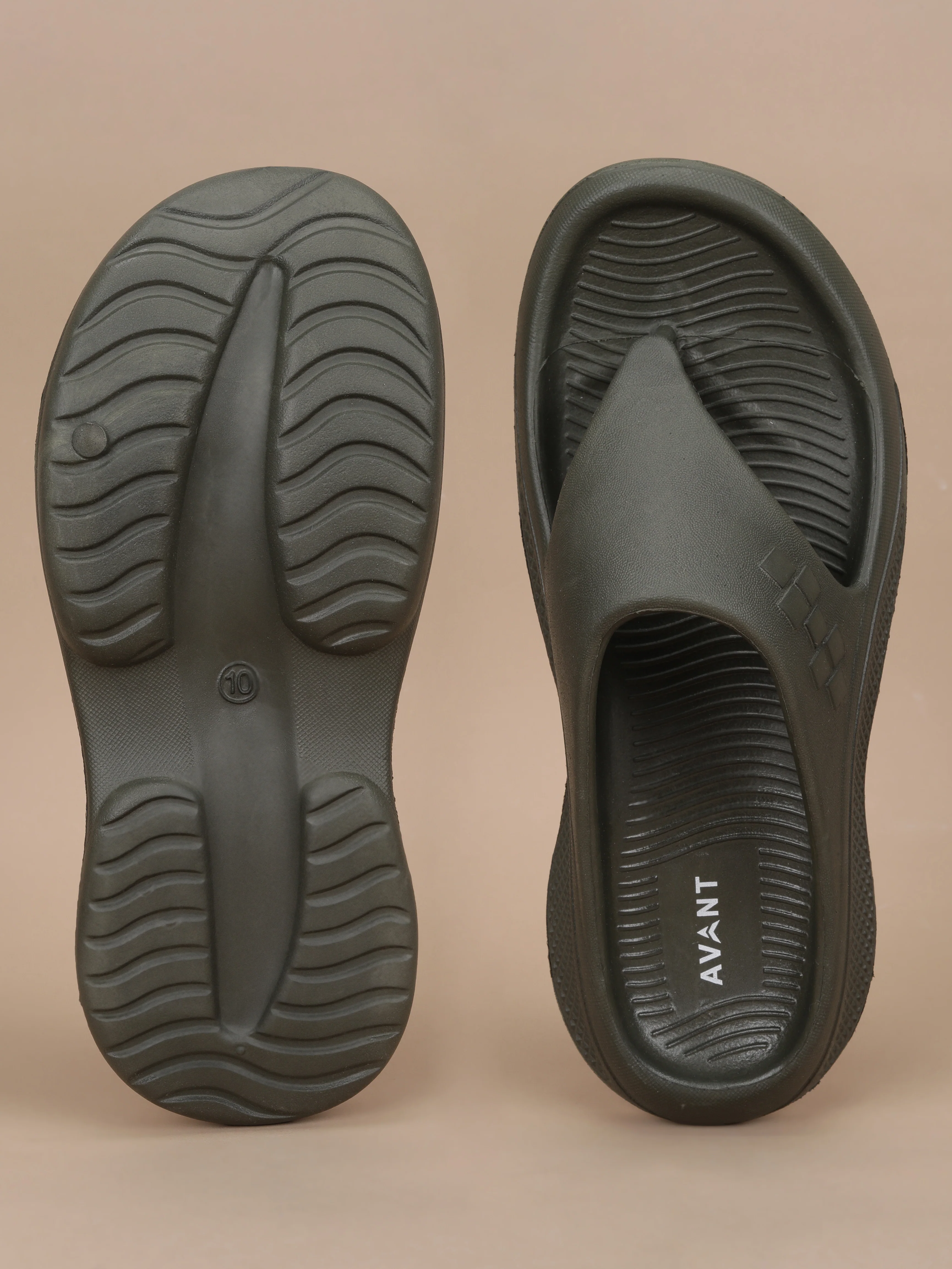 Avant Men's TraqX Sliders - Olive - Image 4
