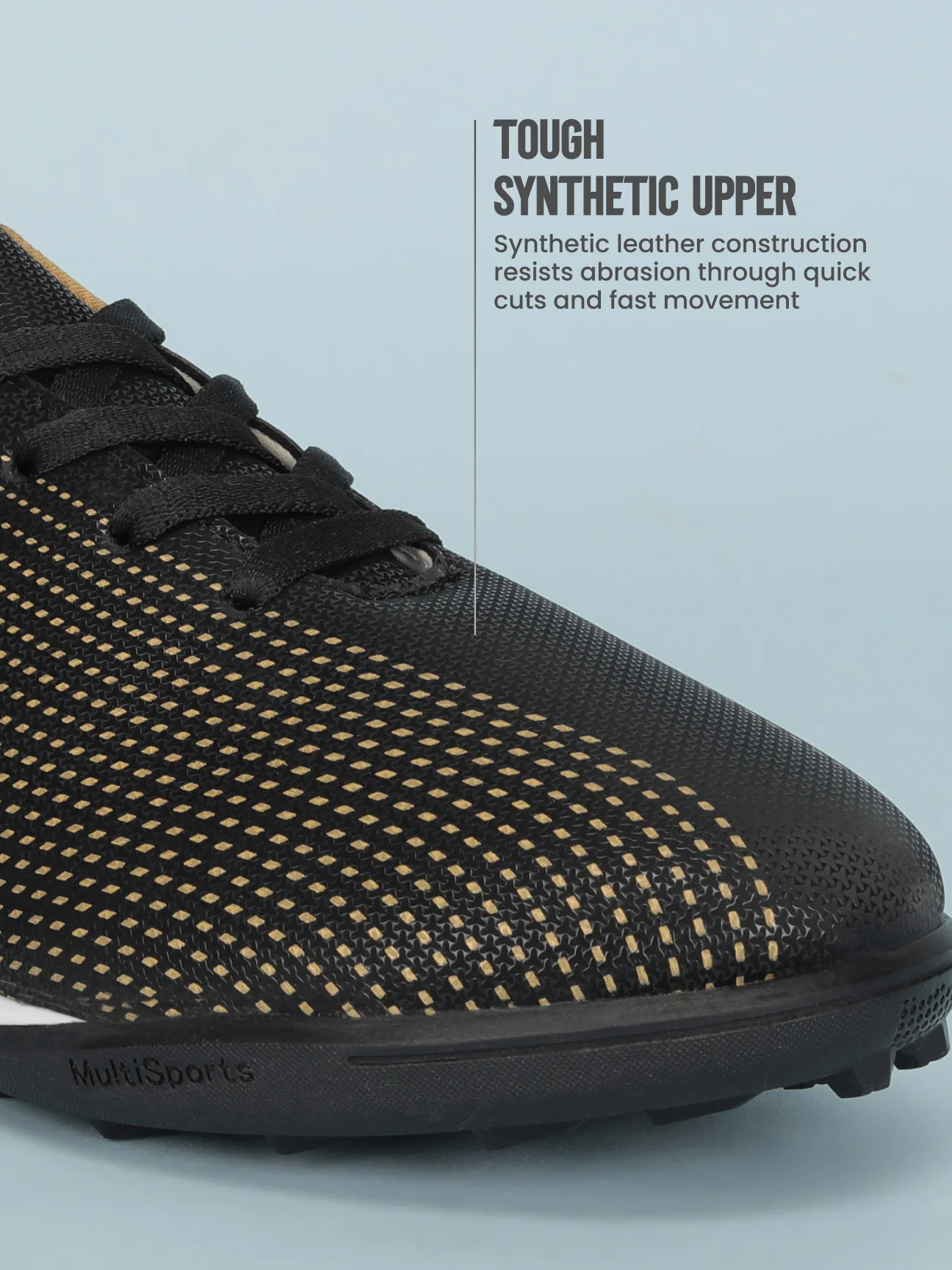 Avant Men's TurfMaster Pro Football Shoes - Black - Image 5