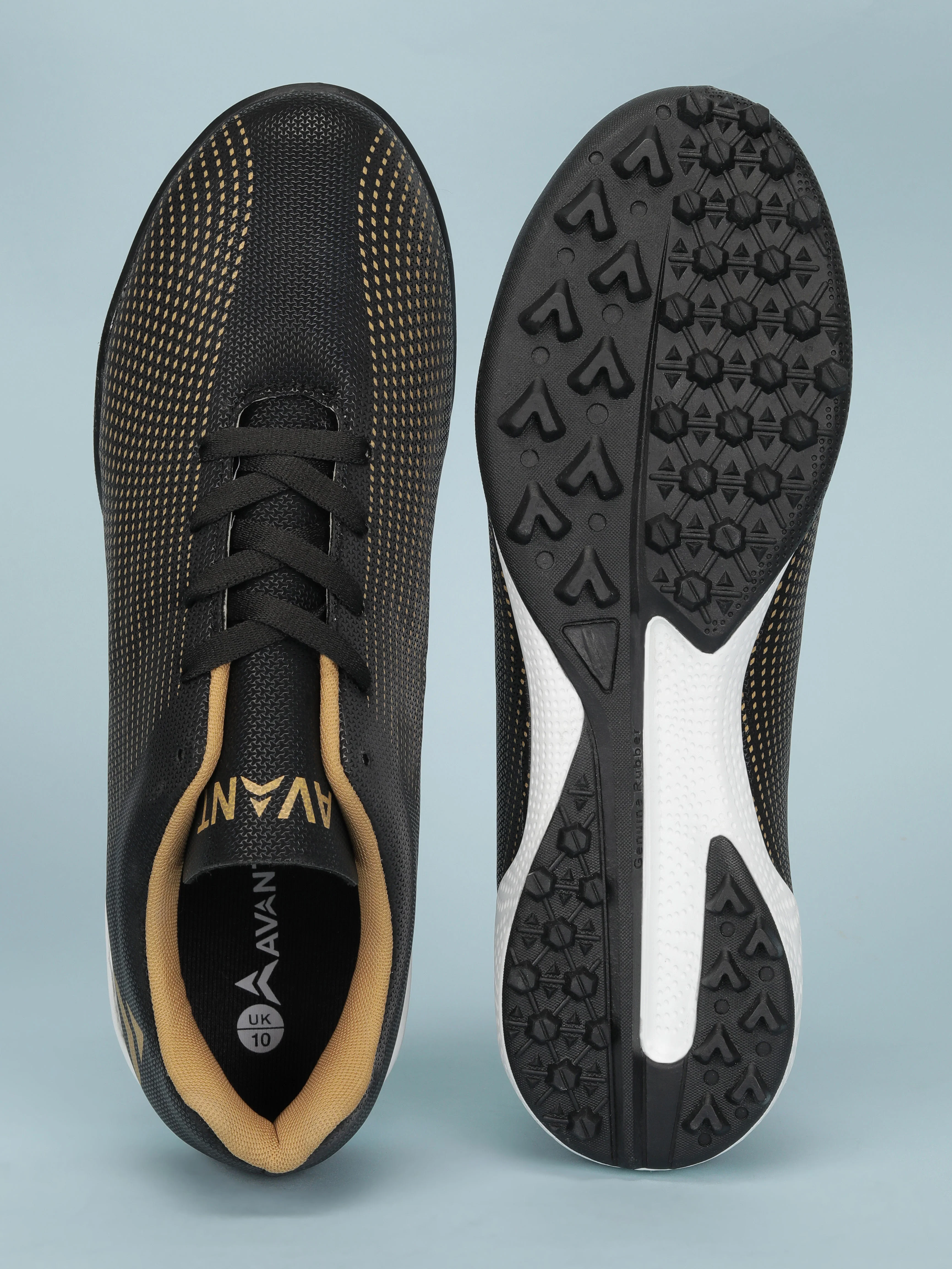 Avant Men's TurfMaster Pro Football Shoes - Black - Image 8