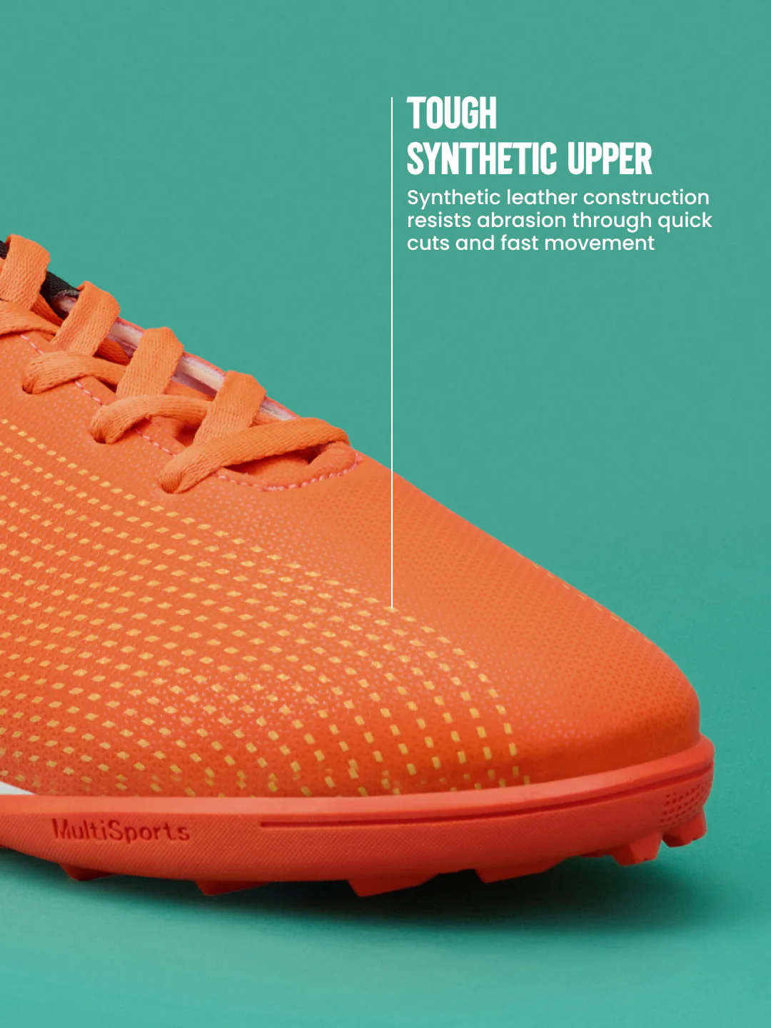 Avant Men's TurfMaster Pro Turf Shoes - Orange - Image 5