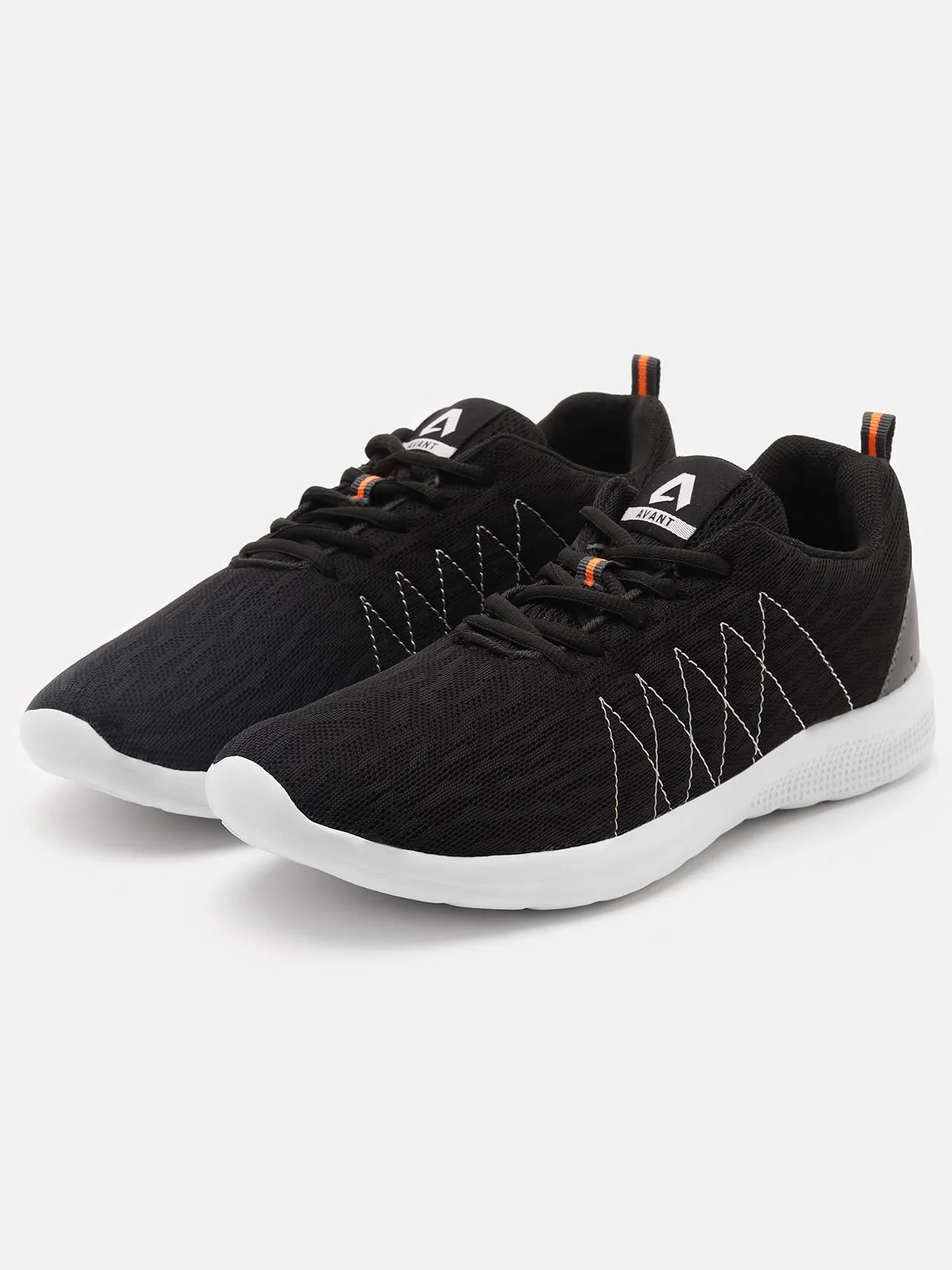 Avant Men's Ultra Light Running & Training Shoes - Black - Image 4