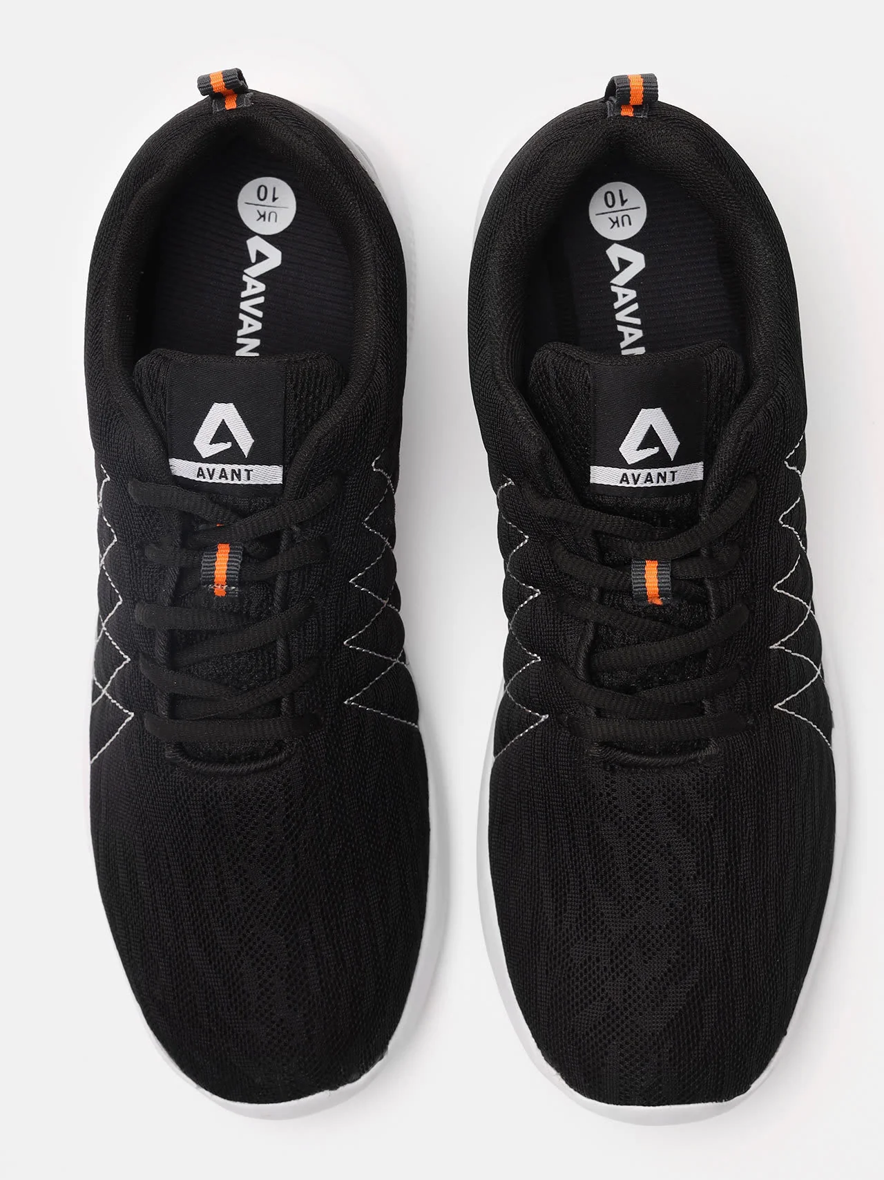 Avant Men's Ultra Light Running & Training Shoes - Black - Image 6