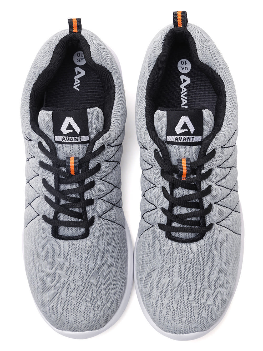 Avant Men's Ultra Light Running and Training Shoes - Grey - Image 4