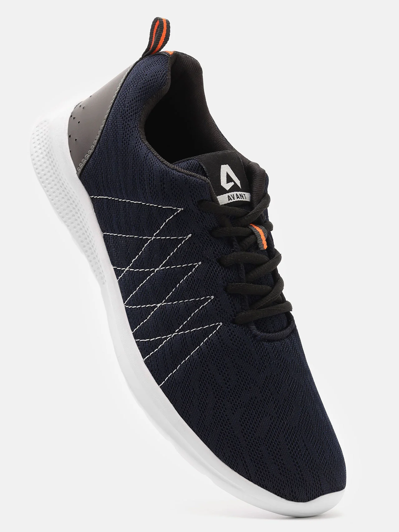 Avant Men's Ultra Light Running and Training Shoes - Navy Blue - Image 2