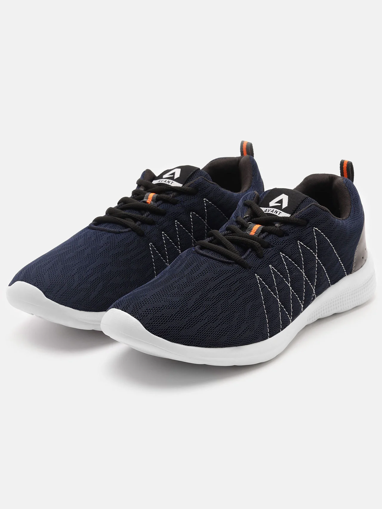 Avant Men's Ultra Light Running and Training Shoes - Navy Blue - Image 4