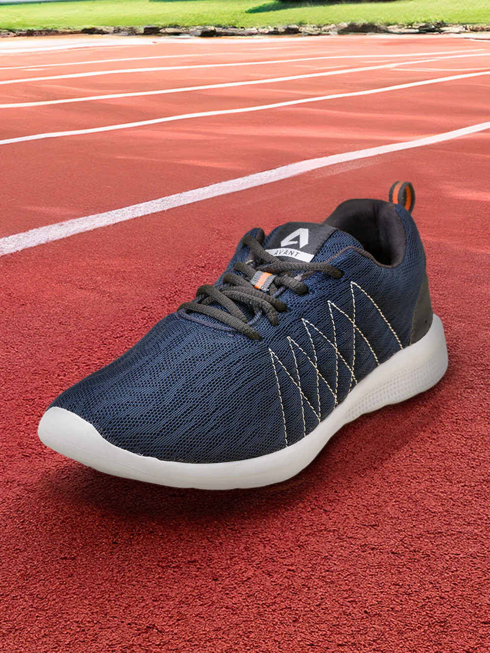 Avant Men's Ultra Light Running and Training Shoes - Navy Blue - Image 9