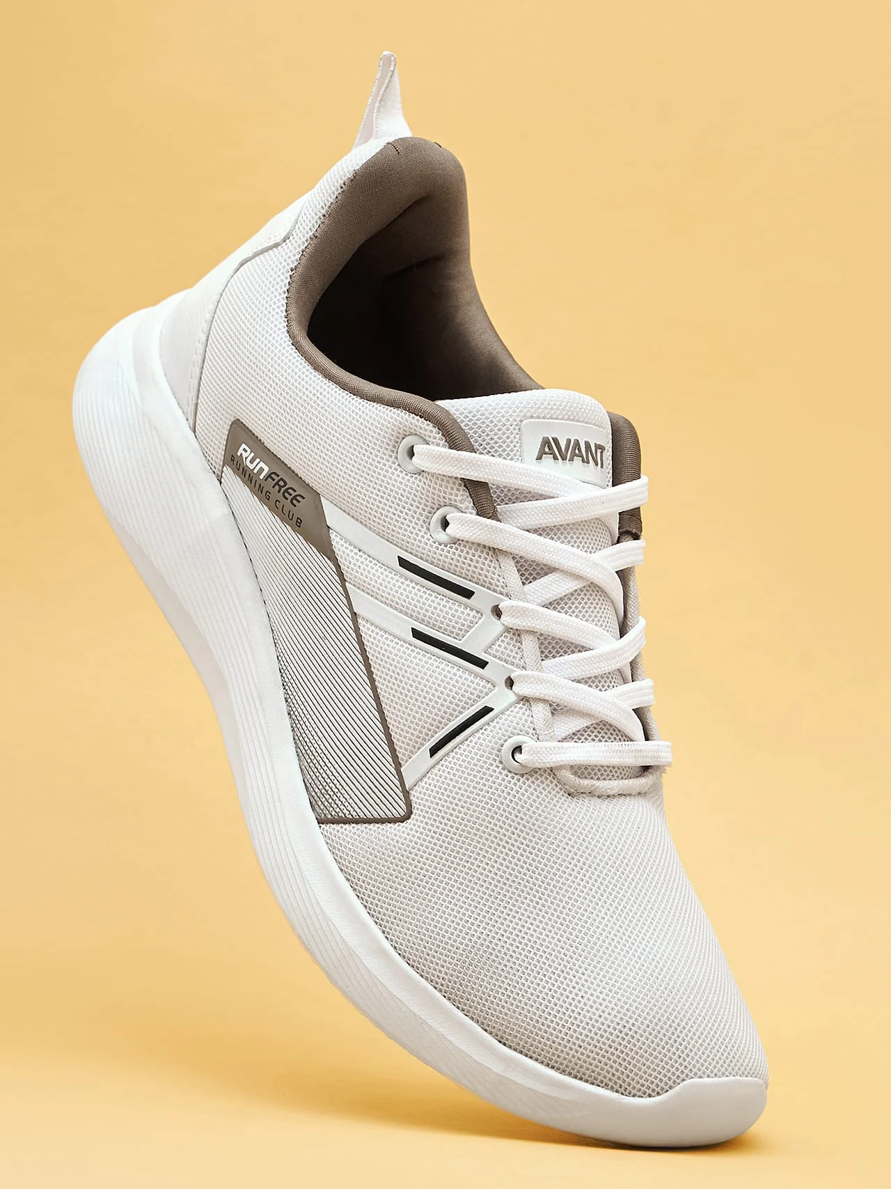 Avant Men's Ultra Running shoes- Beige - Image 5