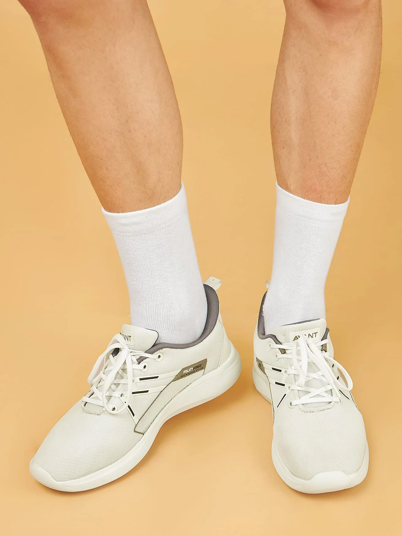 Avant Men's Ultra Running shoes- Beige - Image 6