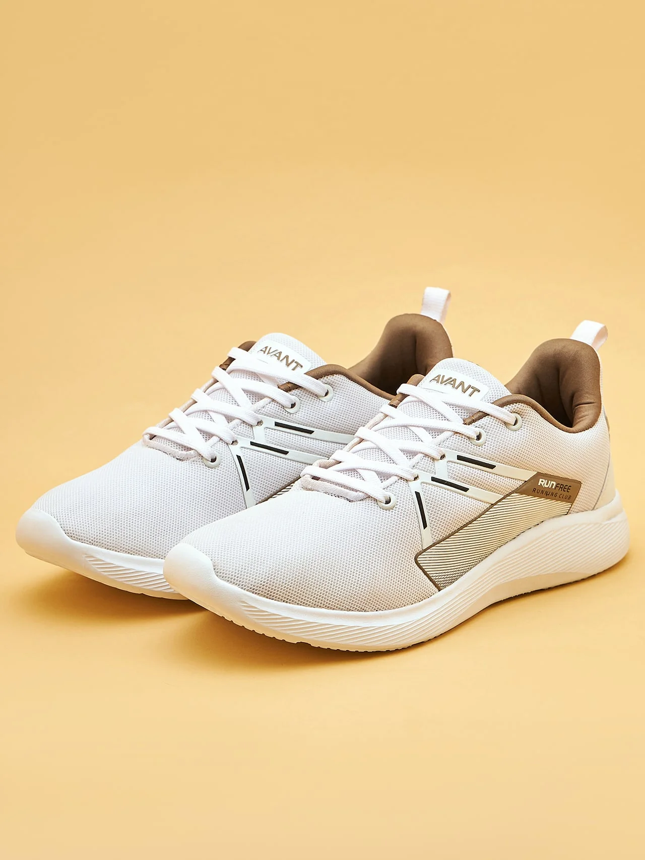 Avant Men's Ultra Running shoes- Beige - Image 7