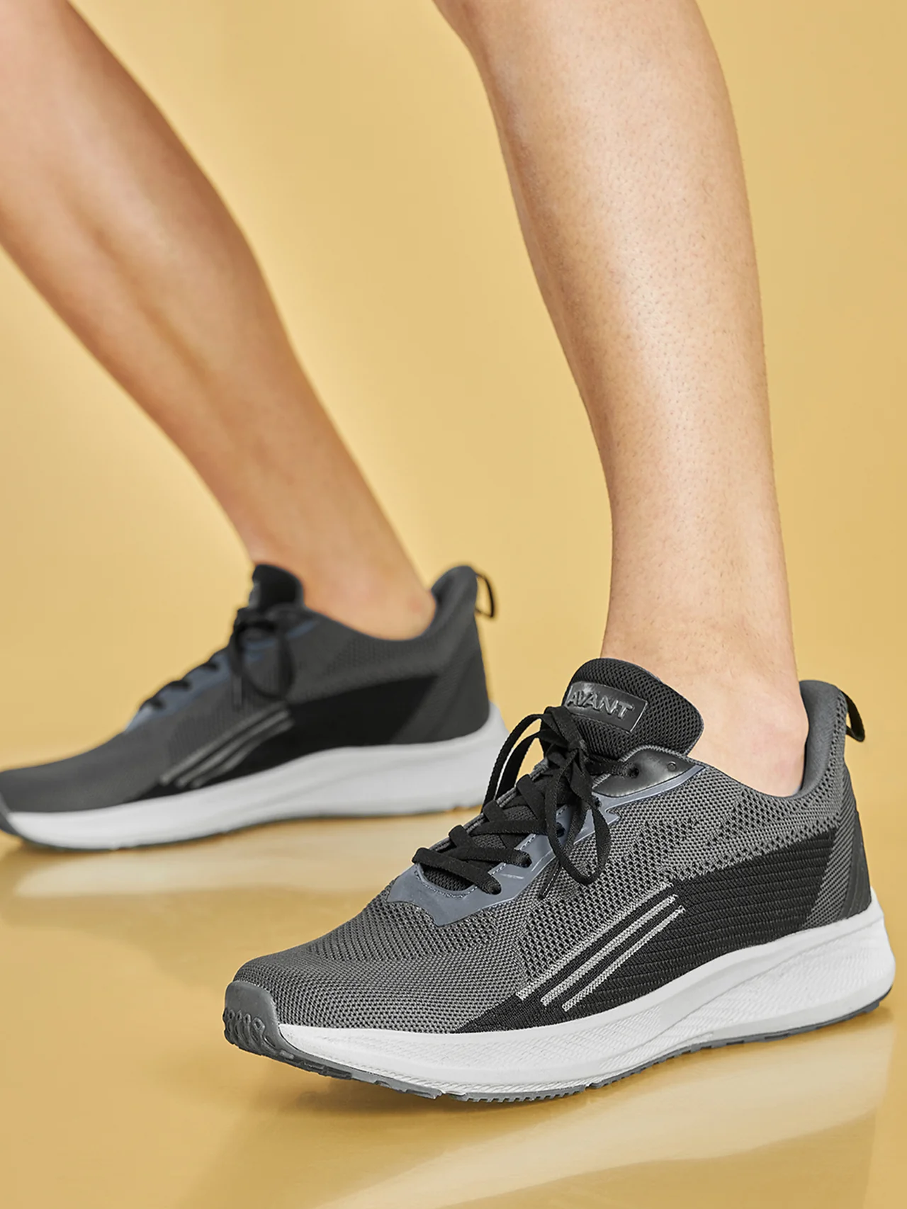 Avant Men's UltraBoom Running and Training shoes-D.Grey - Image 2