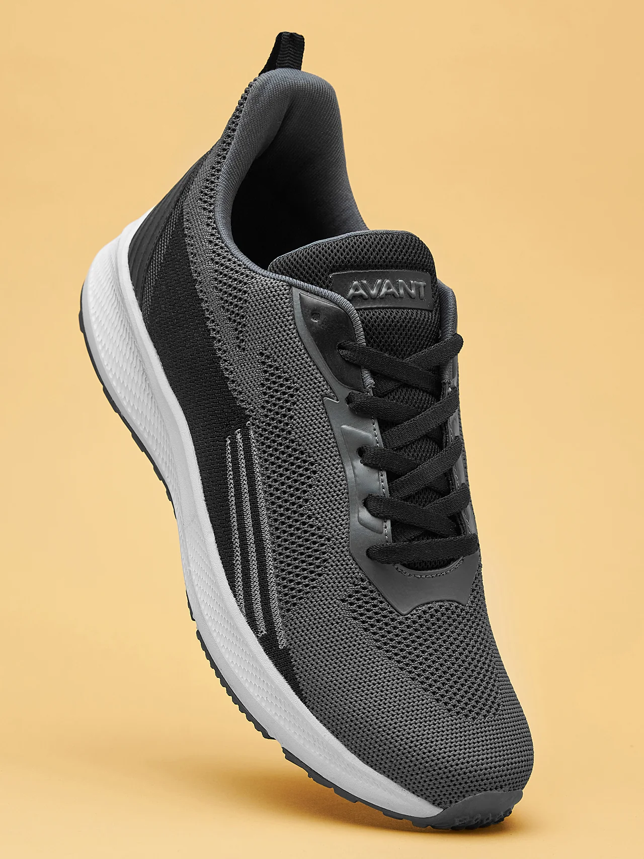 Avant Men's UltraBoom Running and Training shoes-D.Grey - Image 4