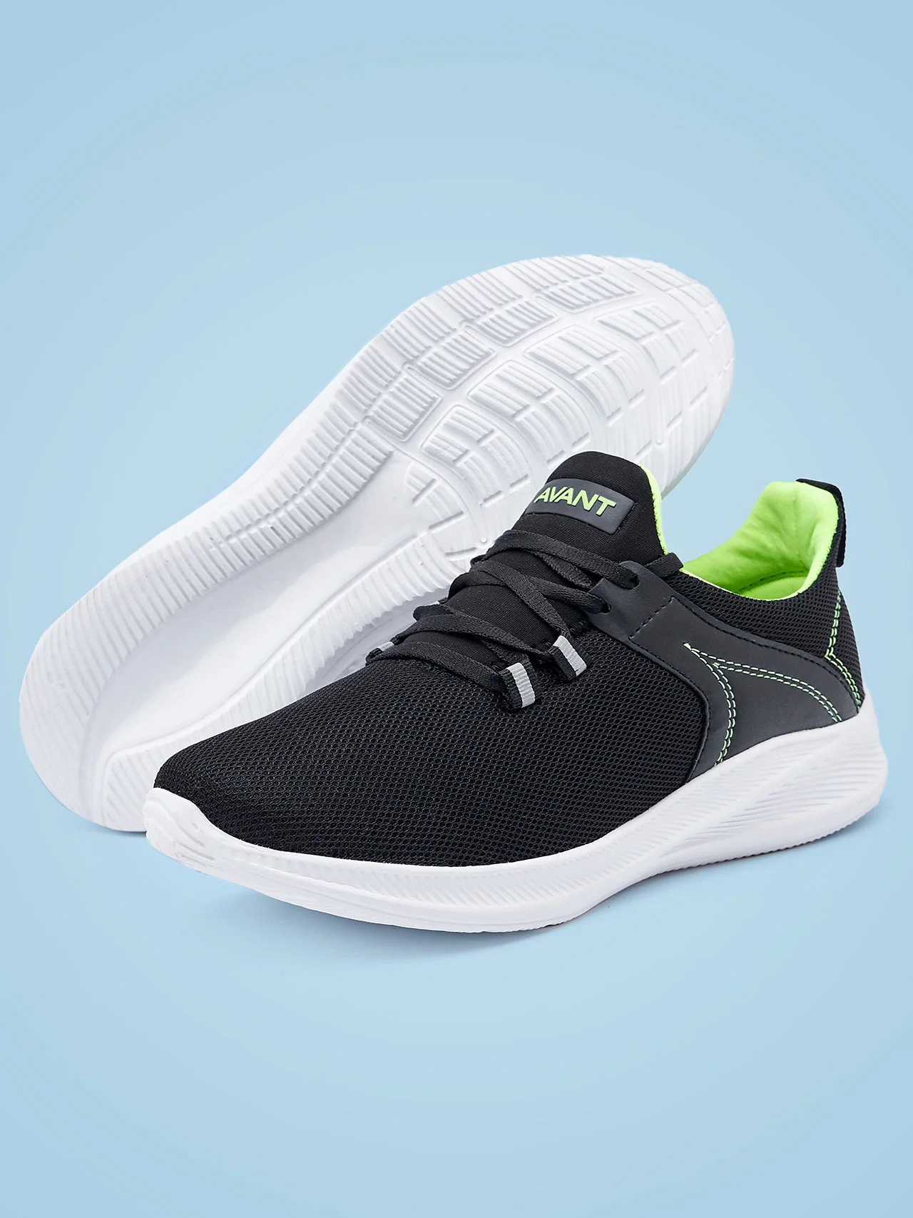 Avant Men's UltraFlex Casual Shoes-Black - Image 7