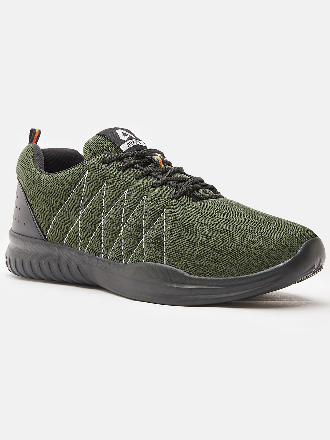 Avant Men's Ultralight Running shoes-Olive - Image 3