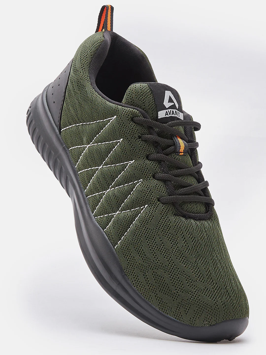Avant Men's Ultralight Running shoes-Olive - Image 4
