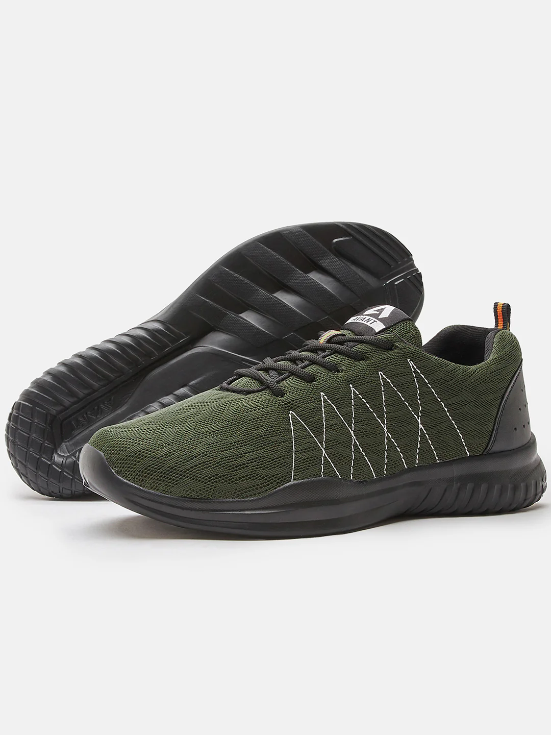 Avant Men's Ultralight Running shoes-Olive - Image 5