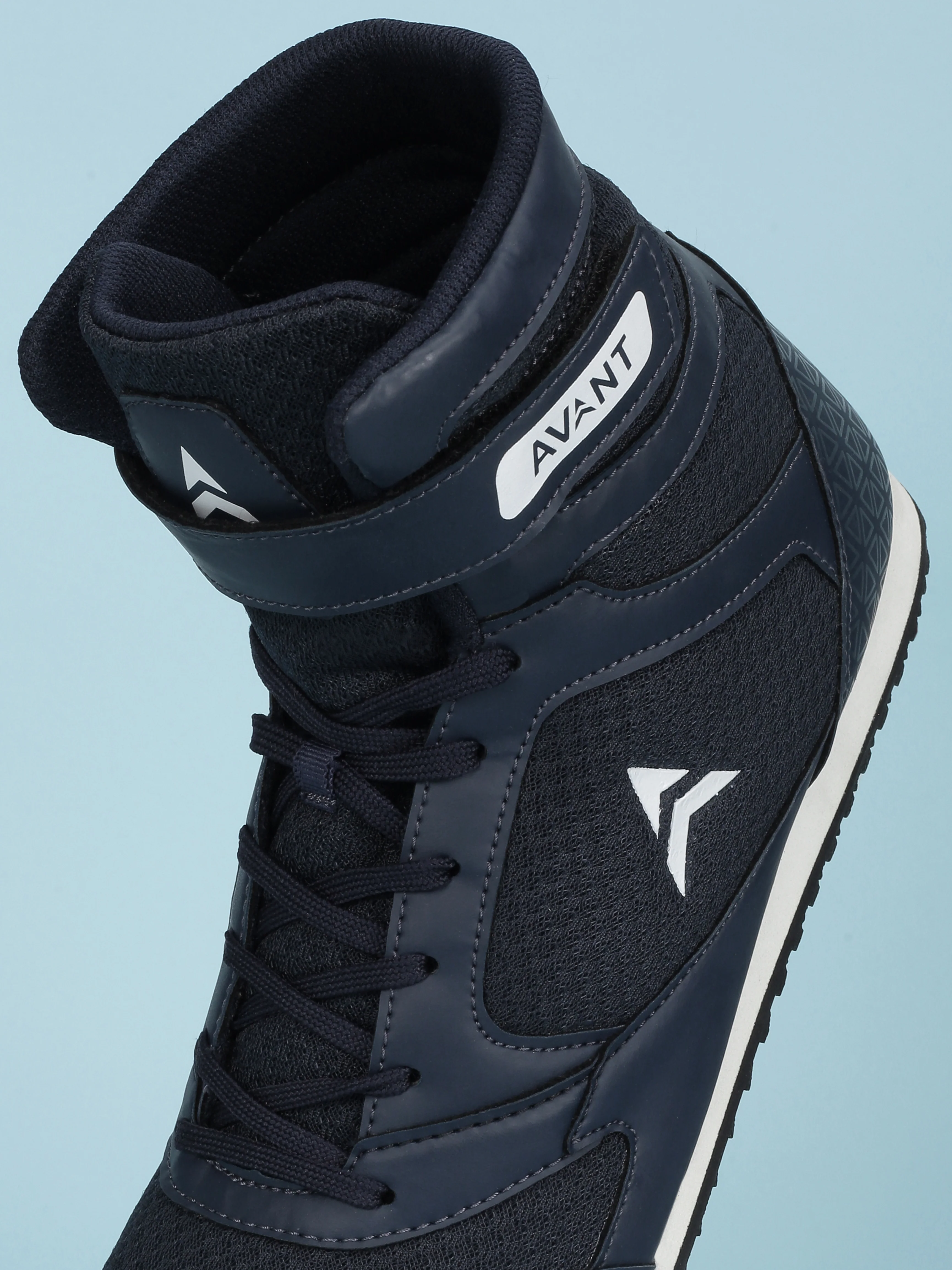Avant Men's Uppercut Boxing Shoes - Navy Blue - Image 10