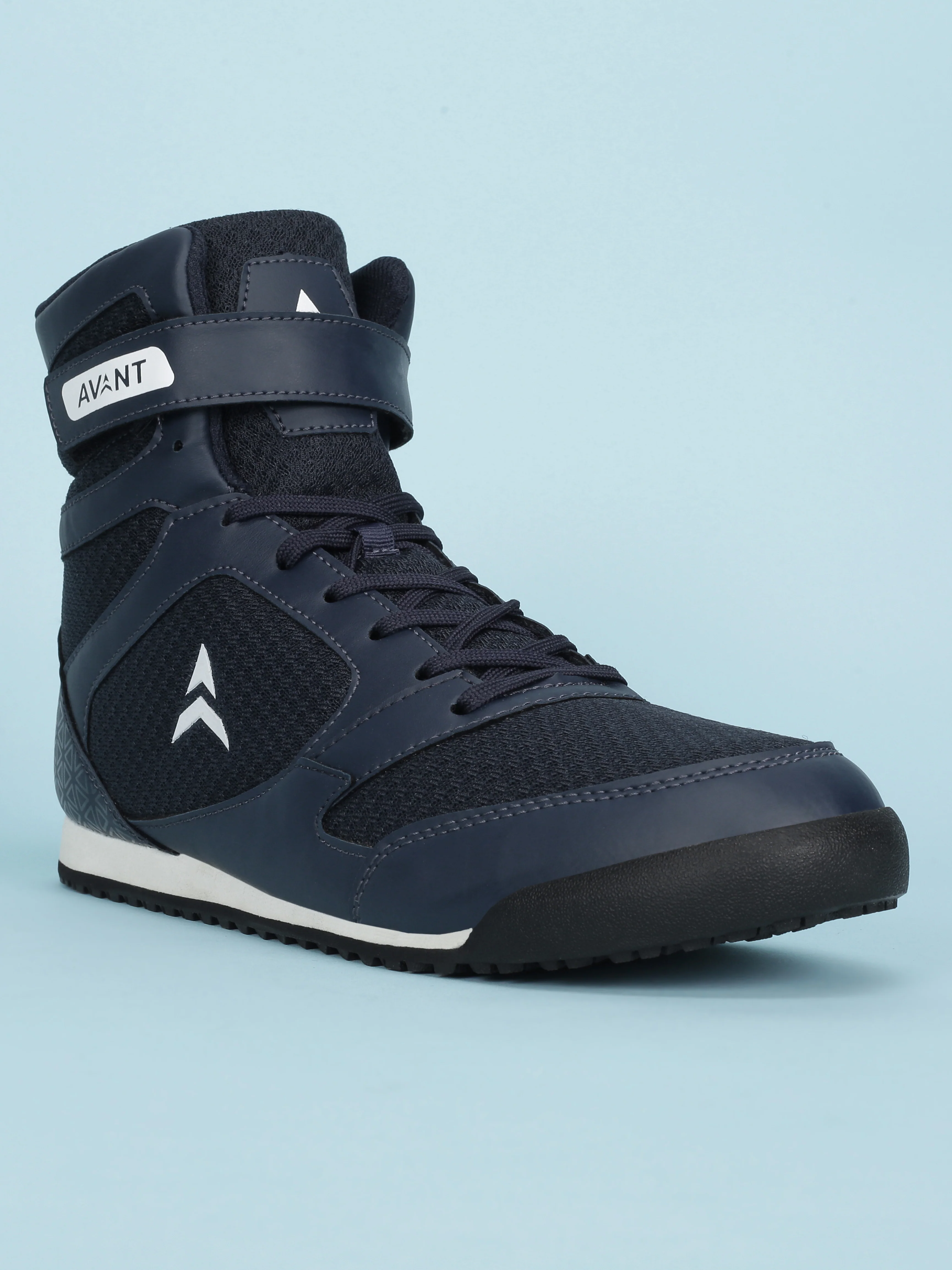 Avant Men's Uppercut Boxing Shoes - Navy Blue - Image 3
