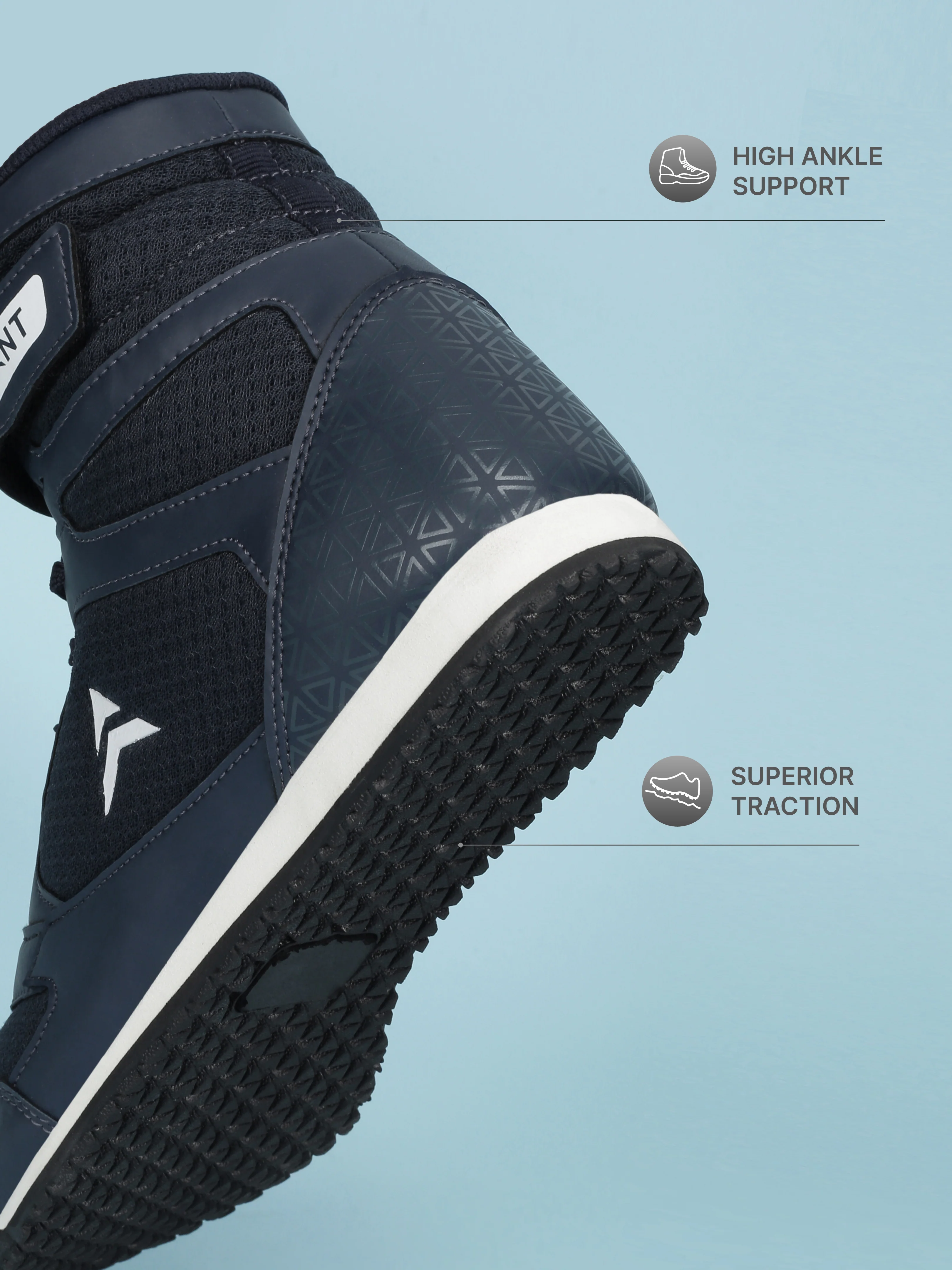 Avant Men's Uppercut Boxing Shoes - Navy Blue - Image 5