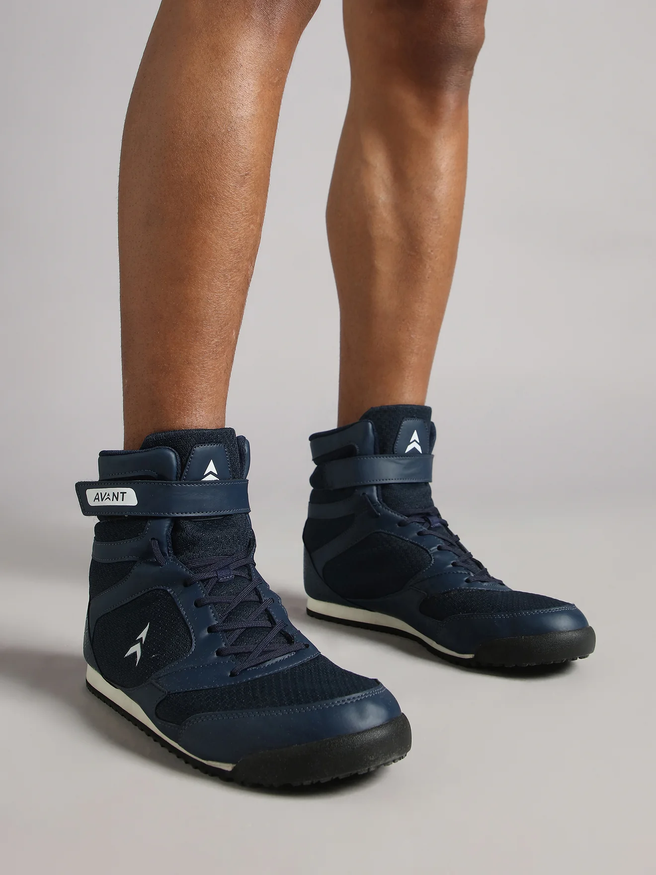 Avant Men's Uppercut Boxing Shoes - Navy Blue - Image 8