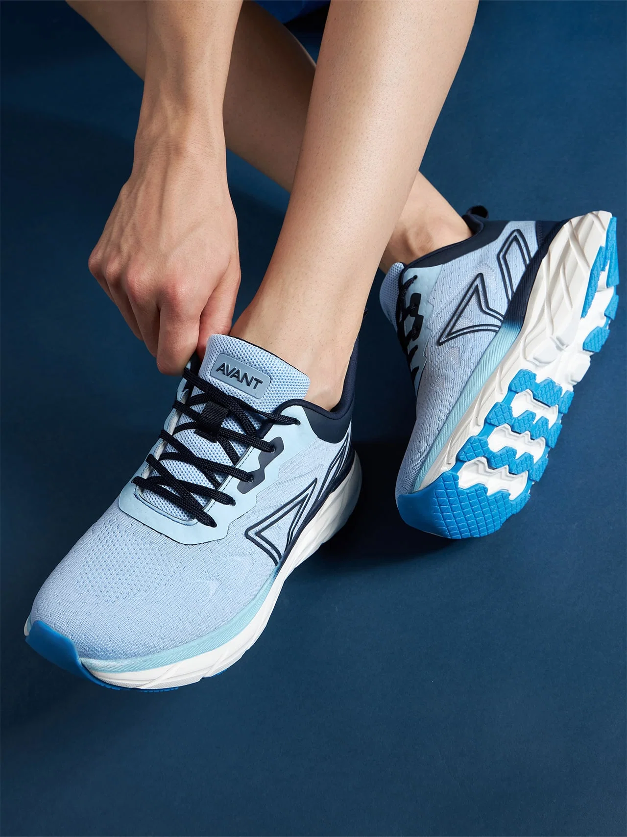 Avant Men's Vector Running shoes - Ice Blue - Image 9