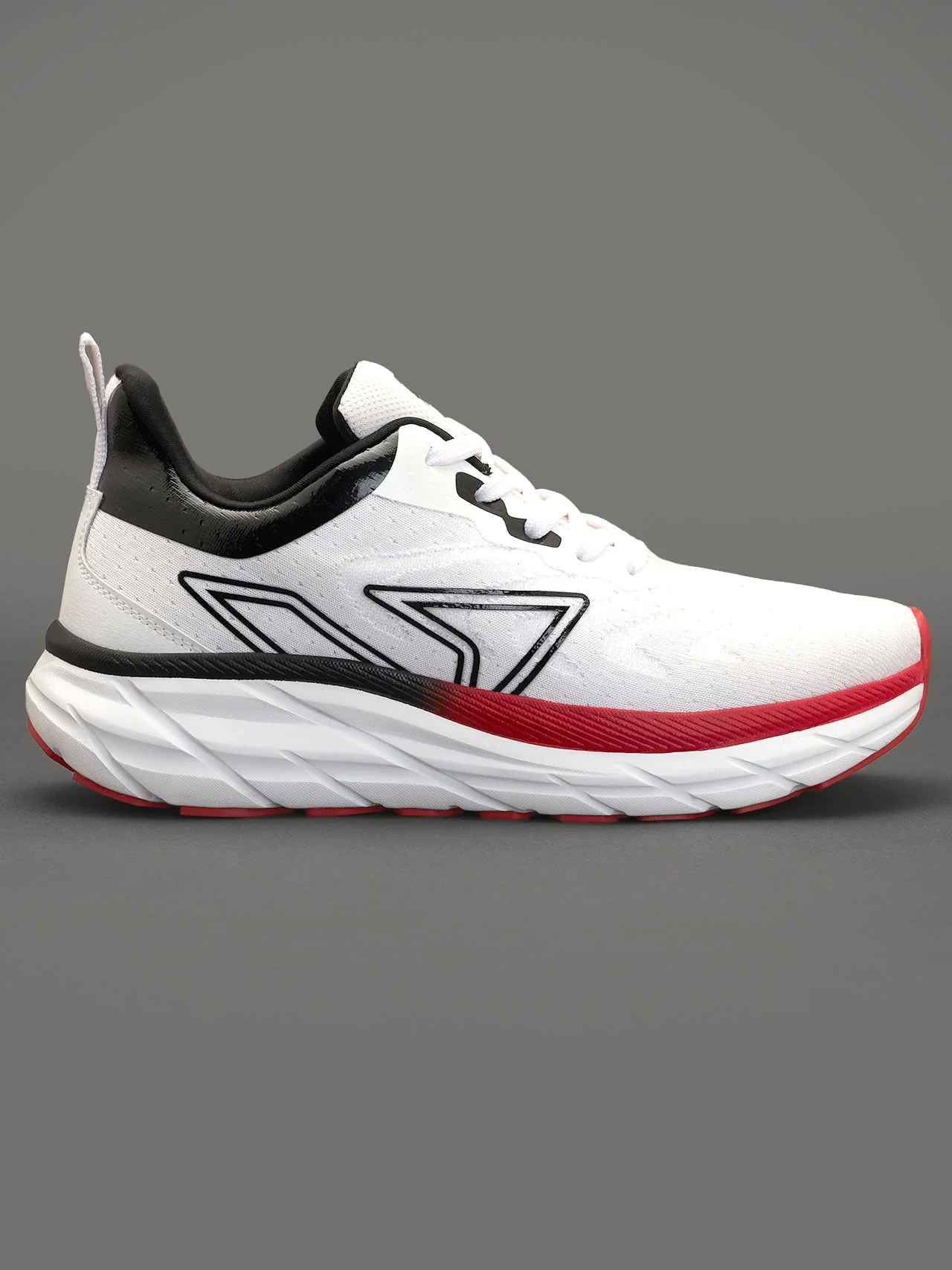 Avant Men's Vector Running shoes - White/Black - Image 3
