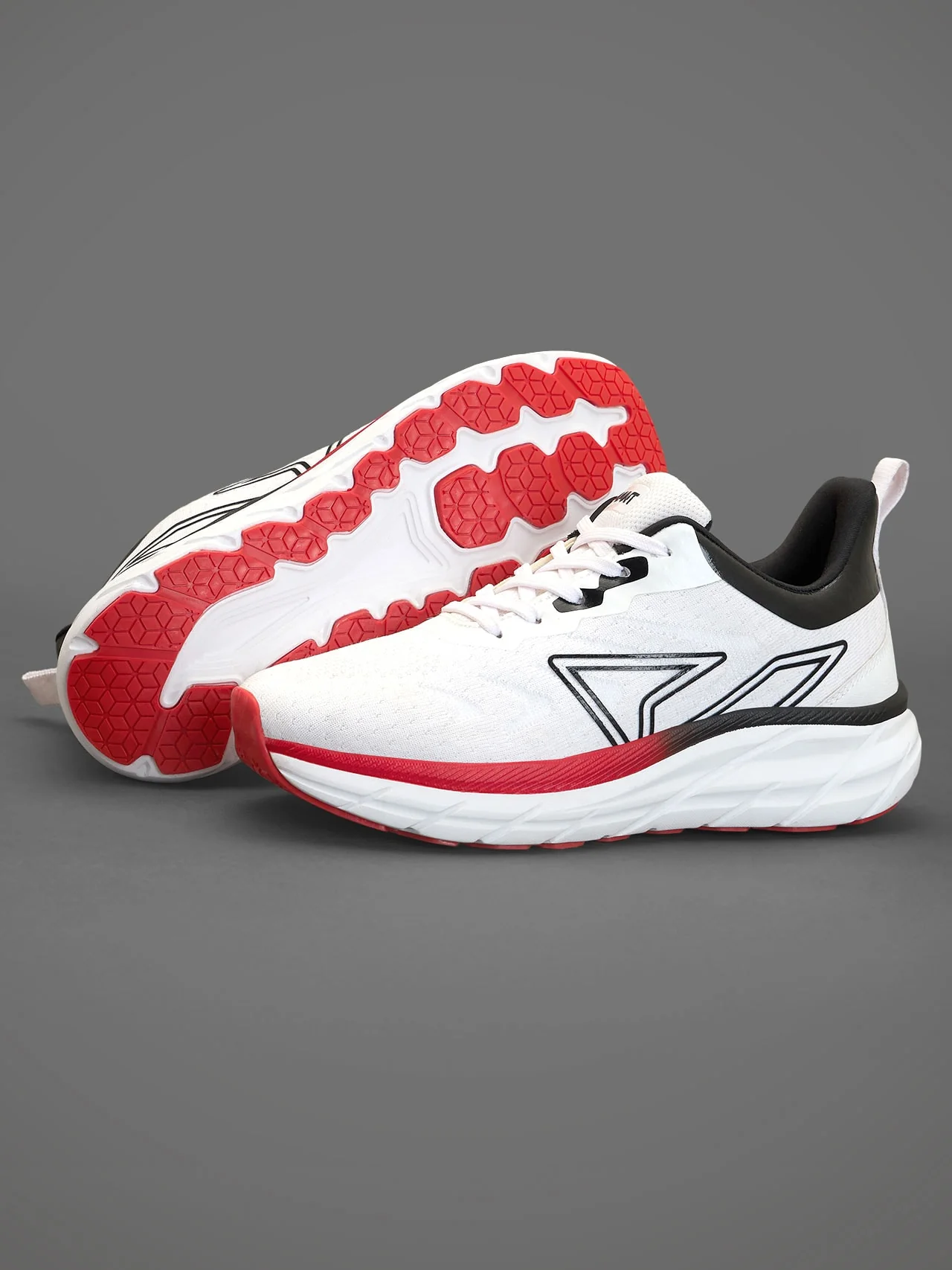 Avant Men's Vector Running shoes - White/Black - Image 5