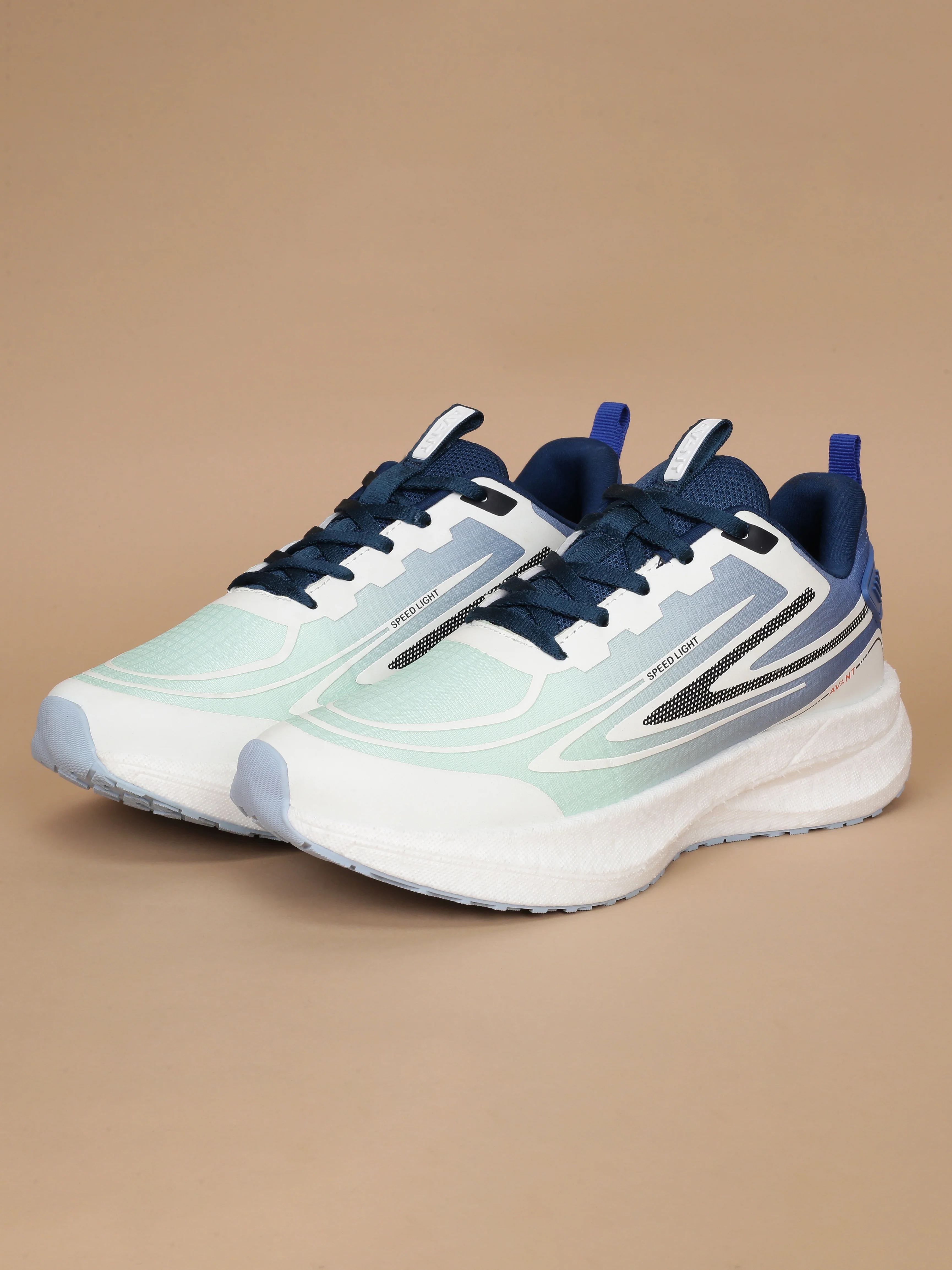 Avant Men's VelocityArc Running Shoes - Green / Blue - Image 11