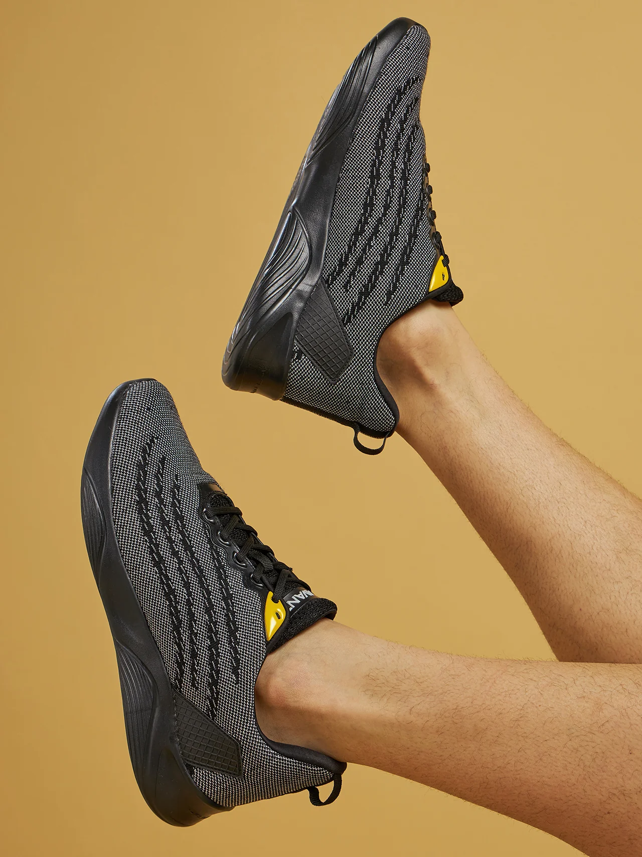 Avant Men's Vision Walking / Training shoes-Black - Image 2