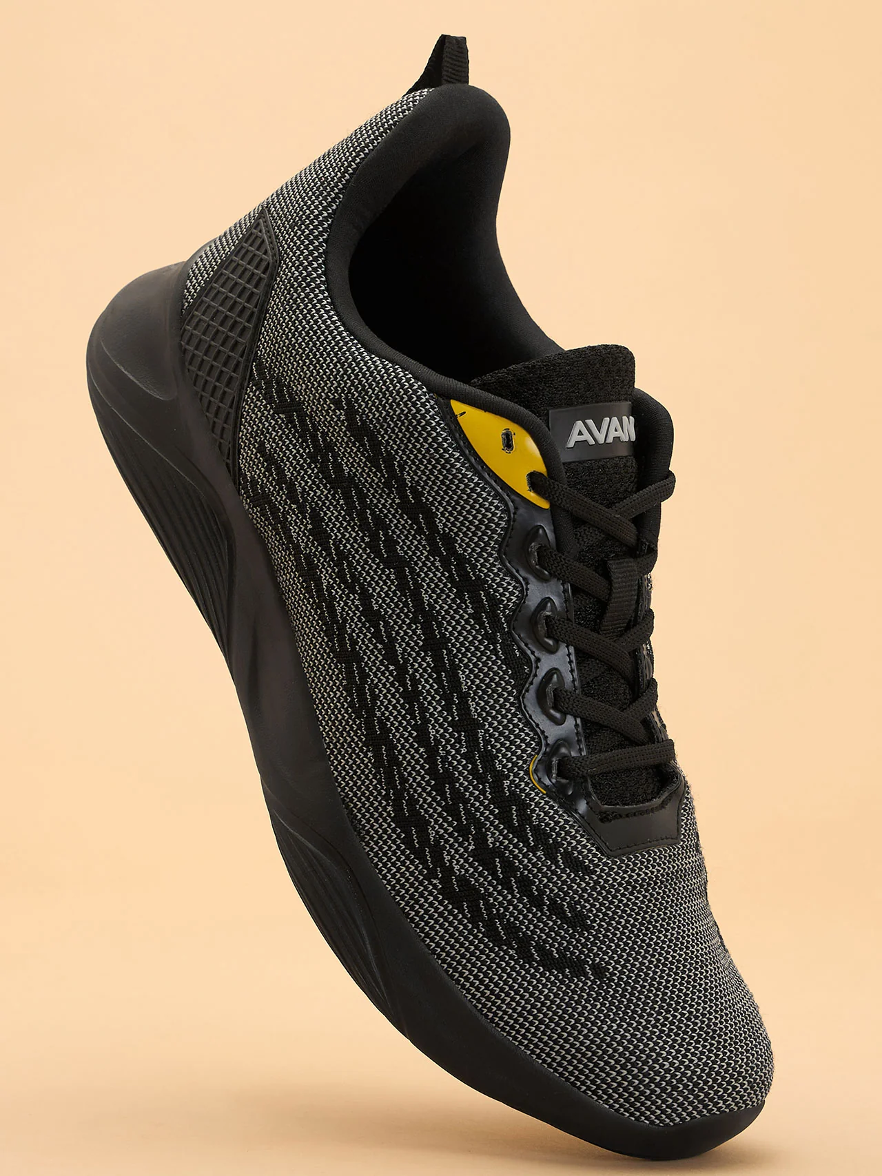 Avant Men's Vision Walking / Training shoes-Black - Image 3