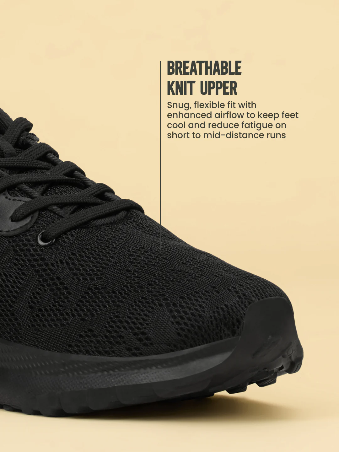 Avant Men's VoltRun Running Shoes - Black - Image 5