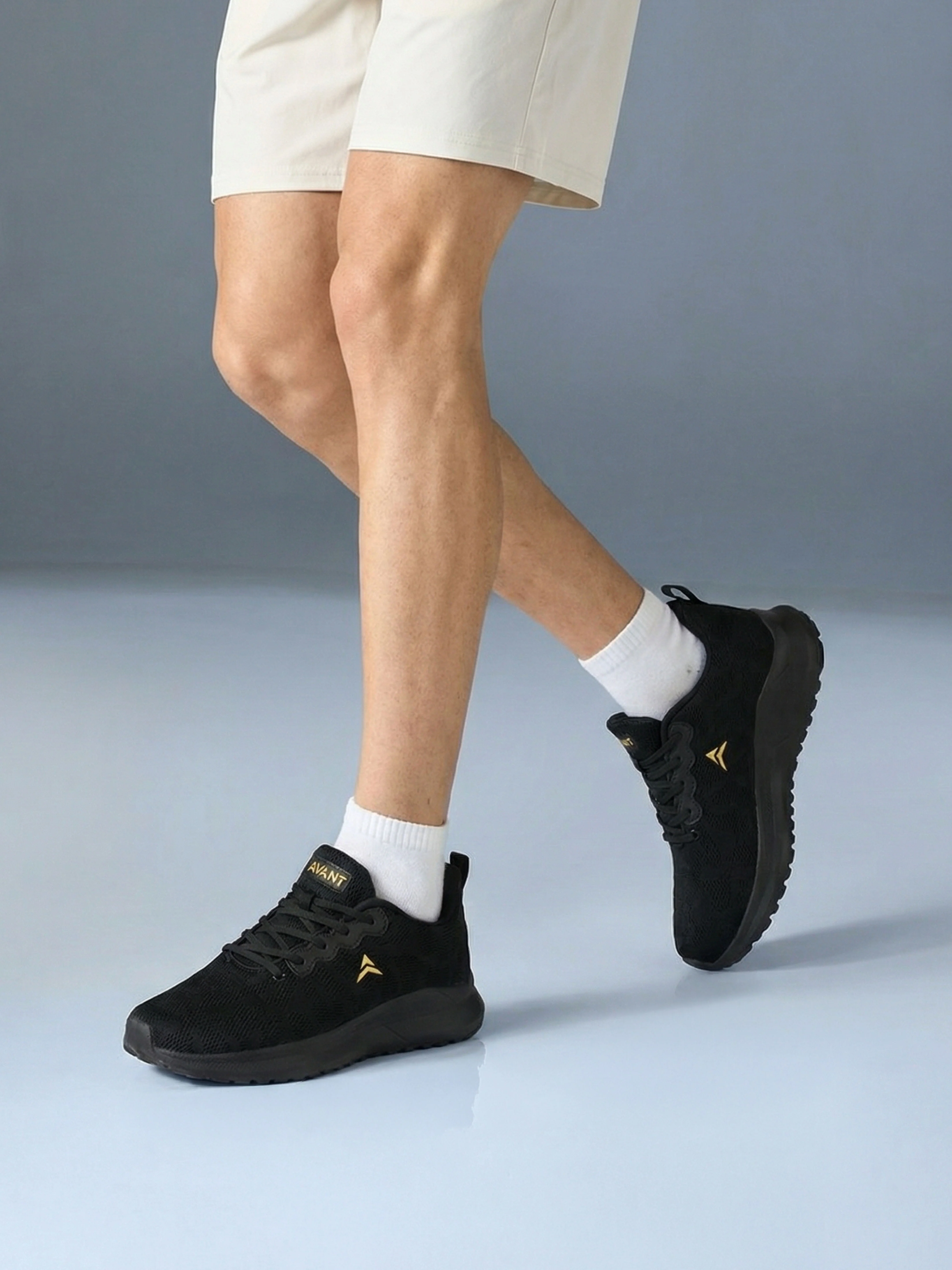 Avant Men's VoltRun Running Shoes - Black - Image 7
