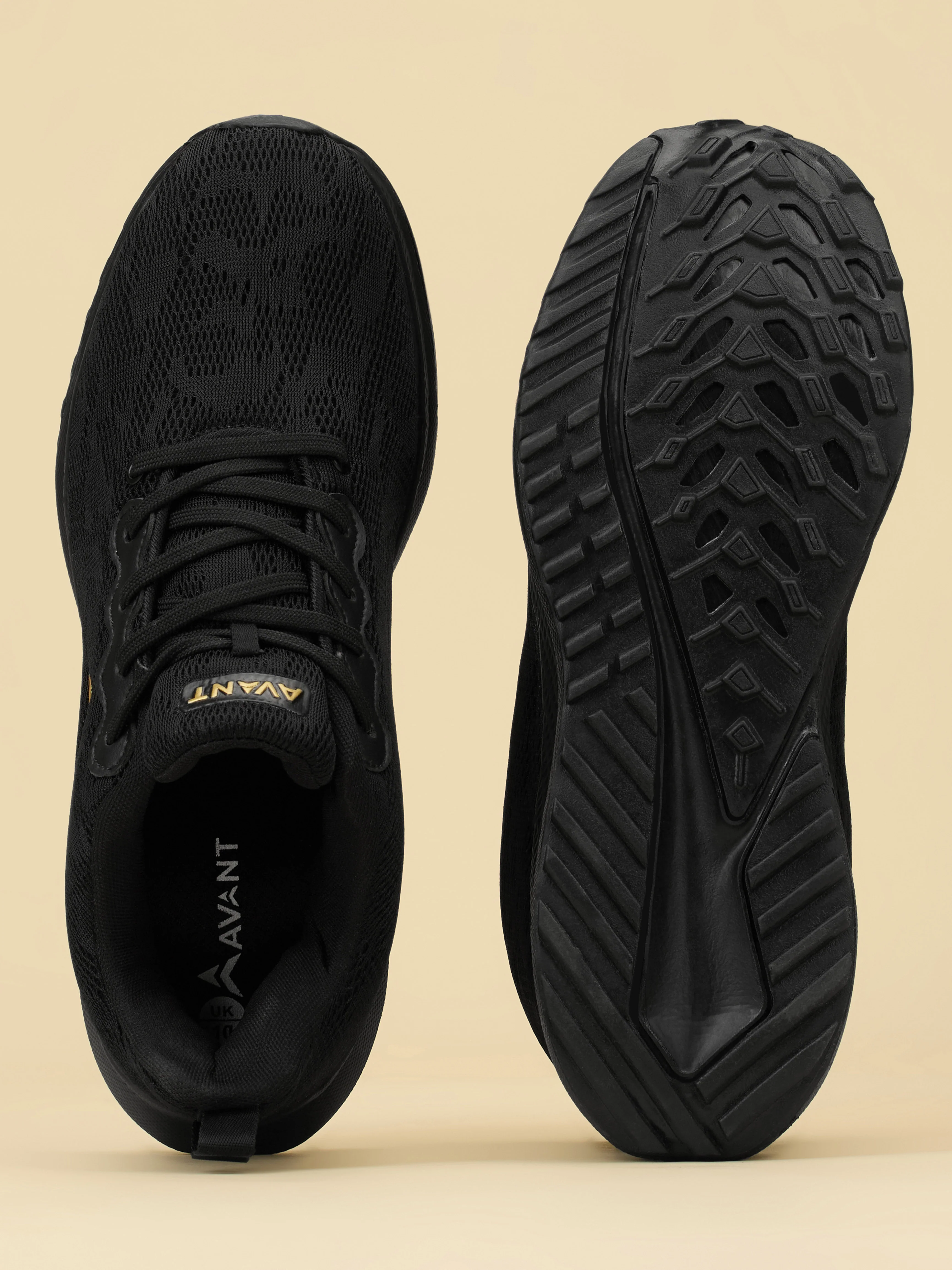 Avant Men's VoltRun Running Shoes - Black - Image 9