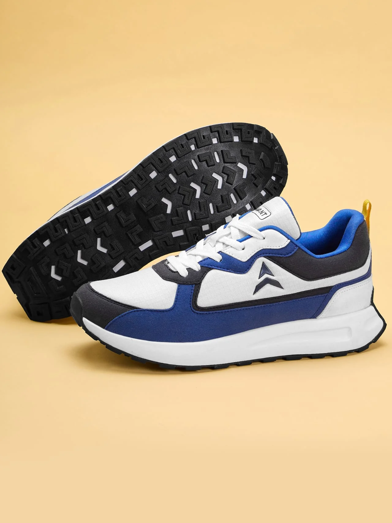 Avant Men's Waffle Max Sneaker Shoes - Blue/White - Image 5