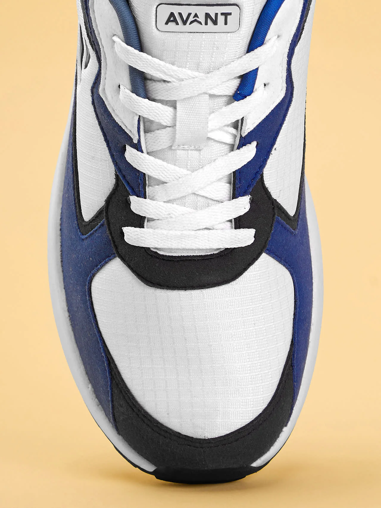 Avant Men's Waffle Max Sneaker Shoes - Blue/White - Image 6