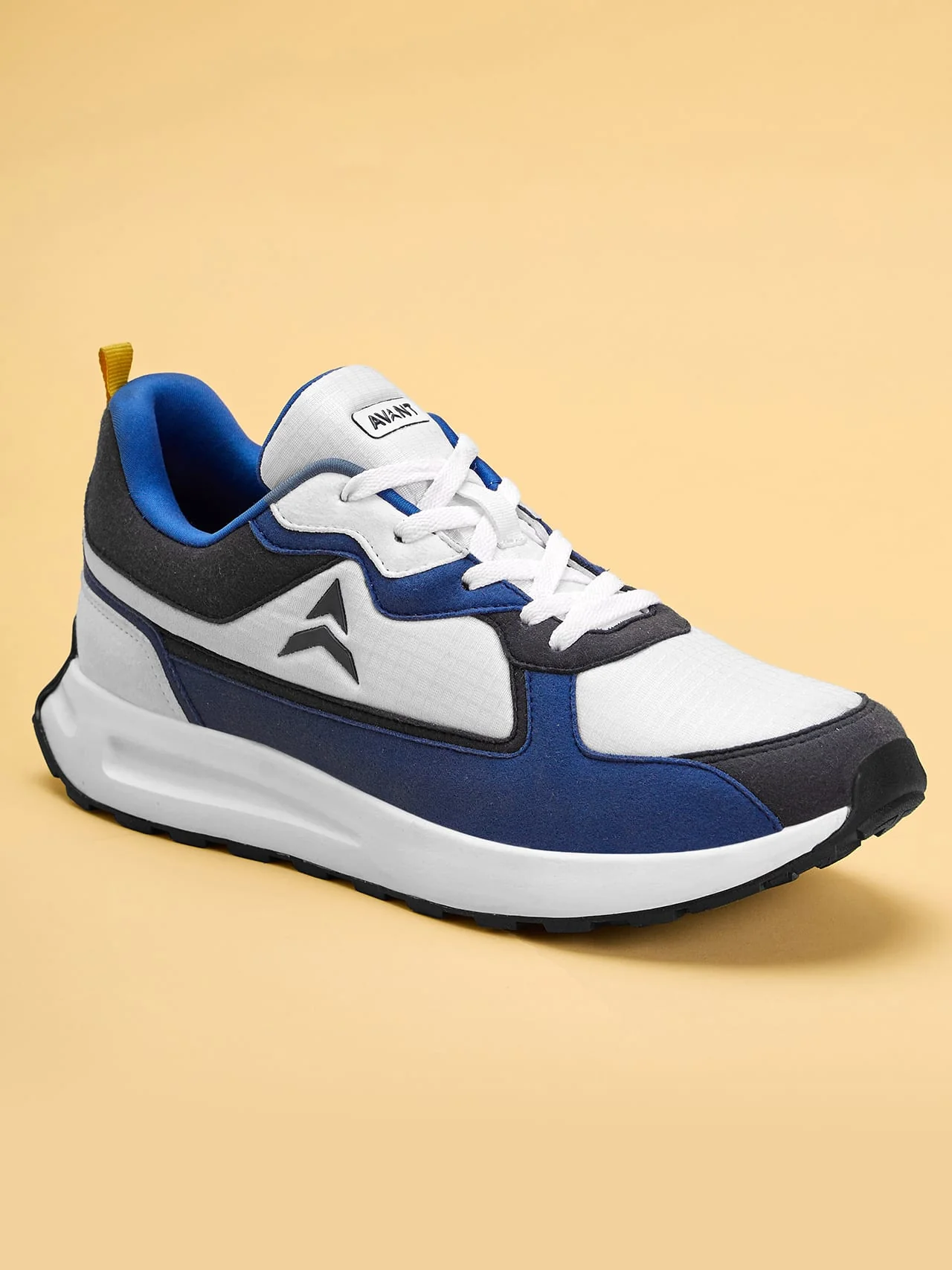 Avant Men's Waffle Max Sneaker Shoes - Blue/White - Image 9